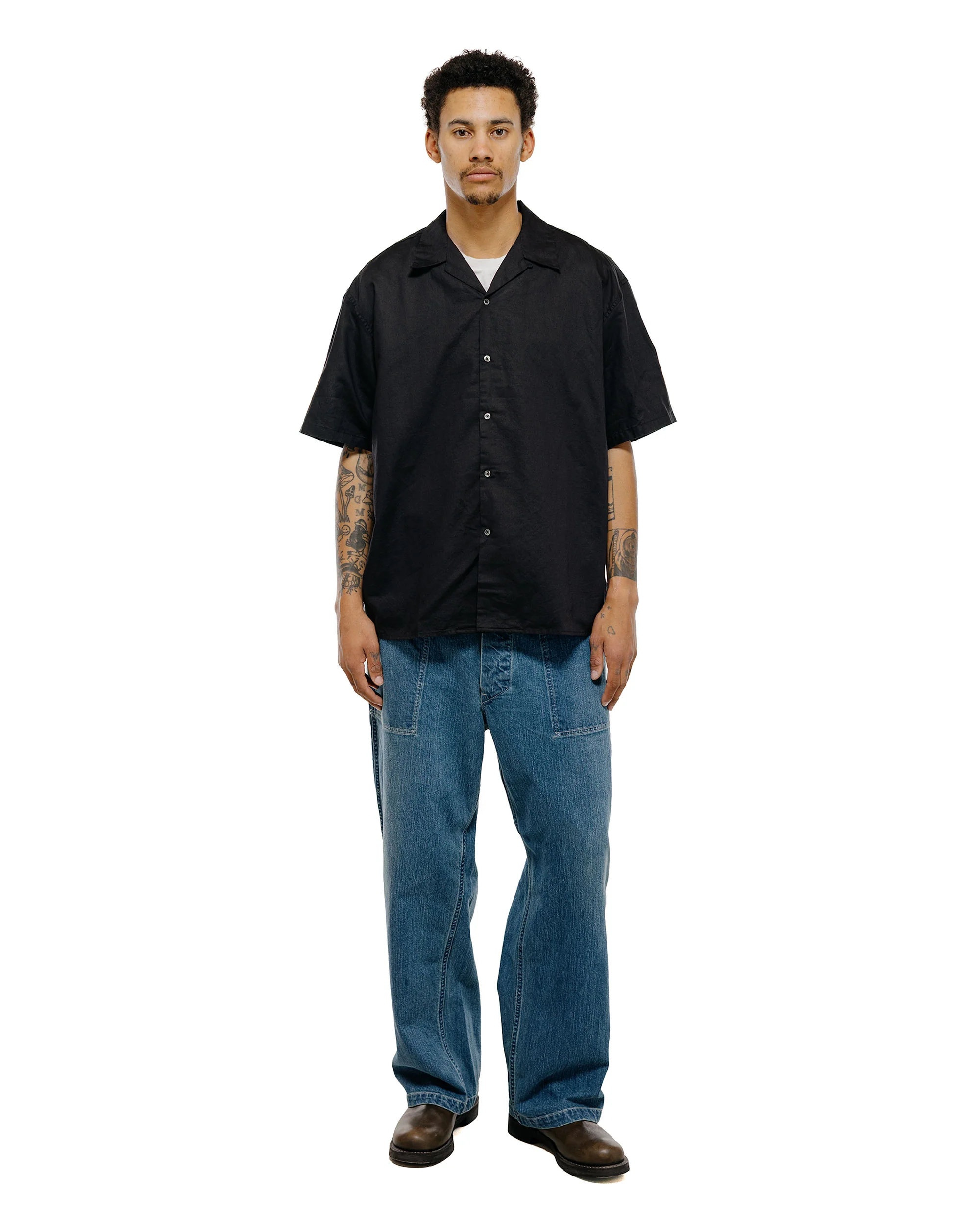 CIOTA Denim Baker Pants Medium Blue - Image 5