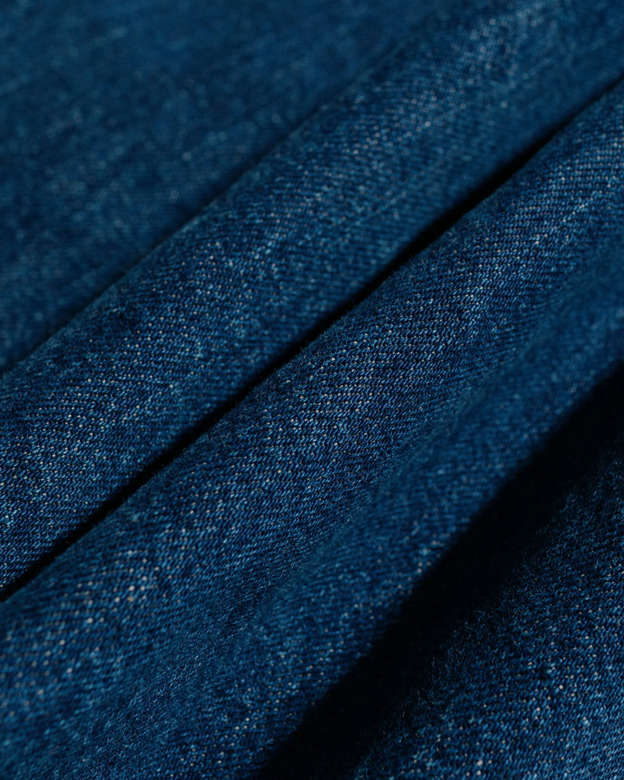 CIOTA Straight 5 Pocket Pants (Real Indigo) Dark Blue Damage - Image 6