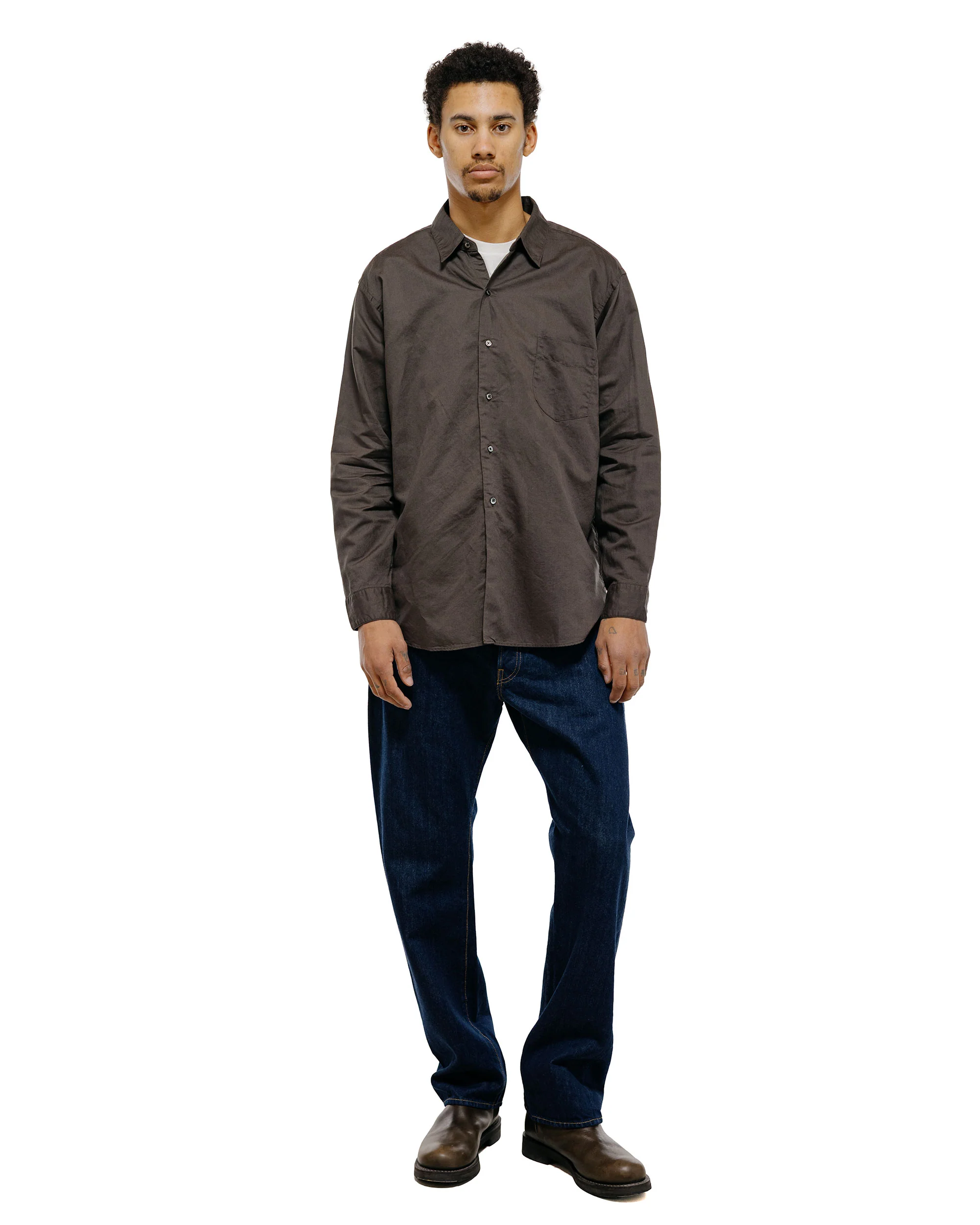 CIOTA Straight 5 Pocket Pants (Real Indigo) Navy One Wash - Image 5