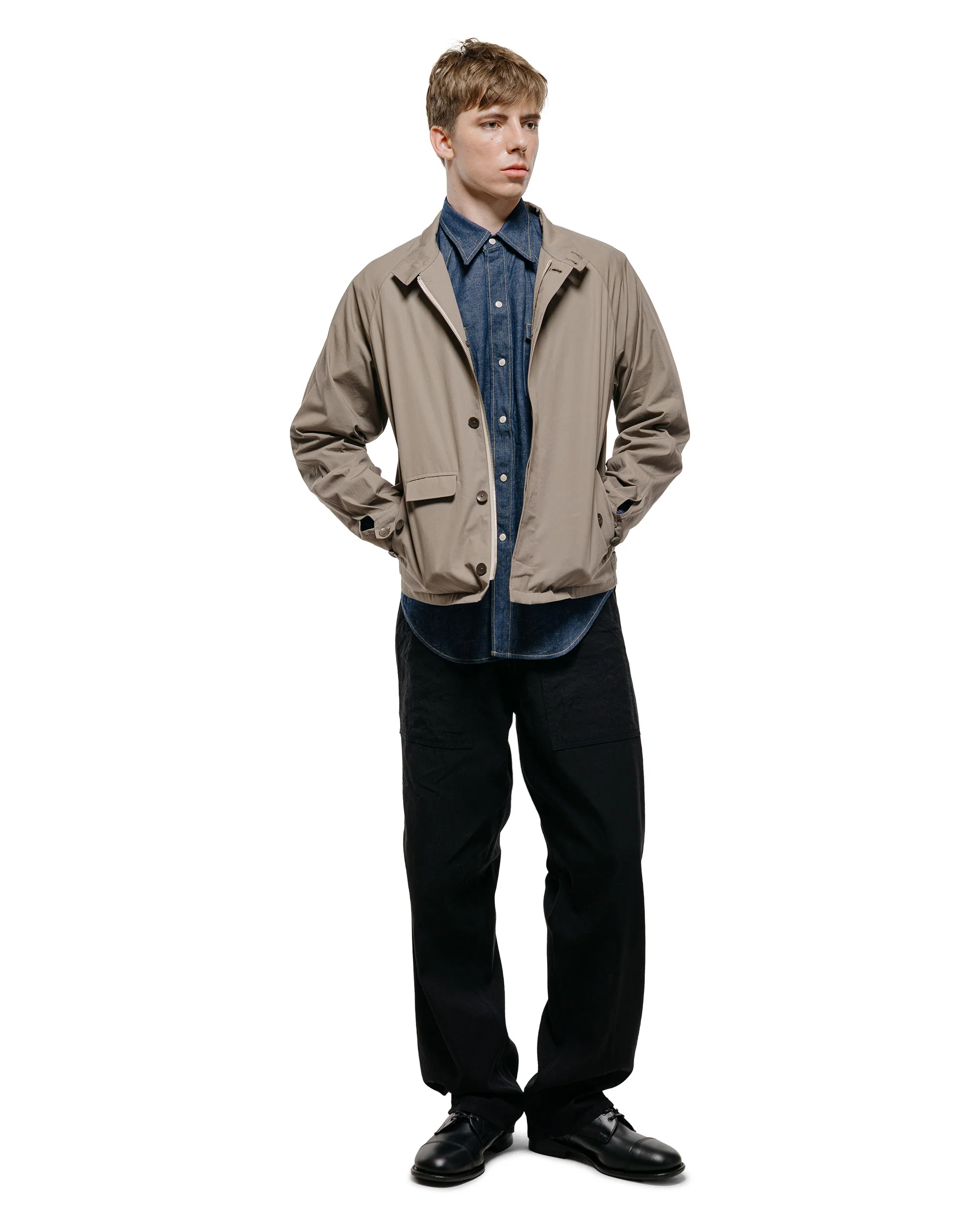Cohérence Abiquiu 10oz Logger Selvedge Denim Shirt Indigo - Image 5