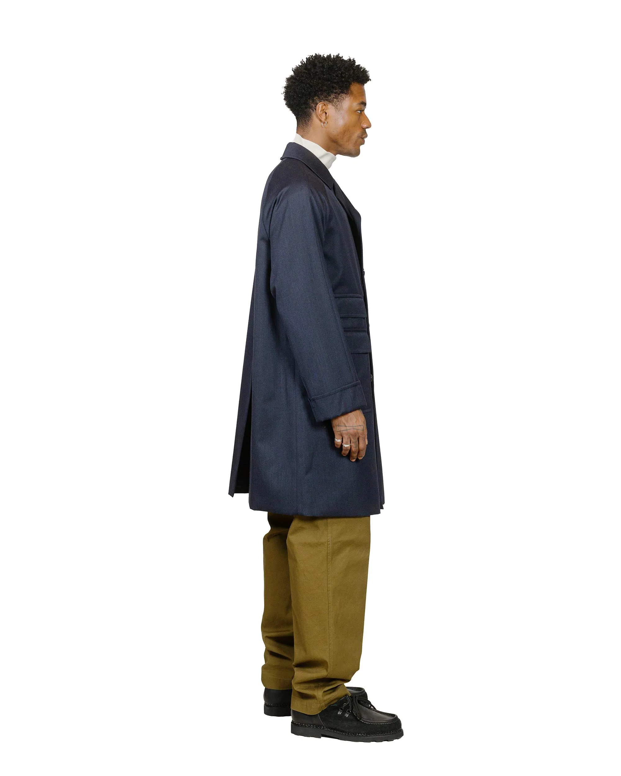 Cohérence Corb II Whiptwill Over Coat Dark Blue - Image 3