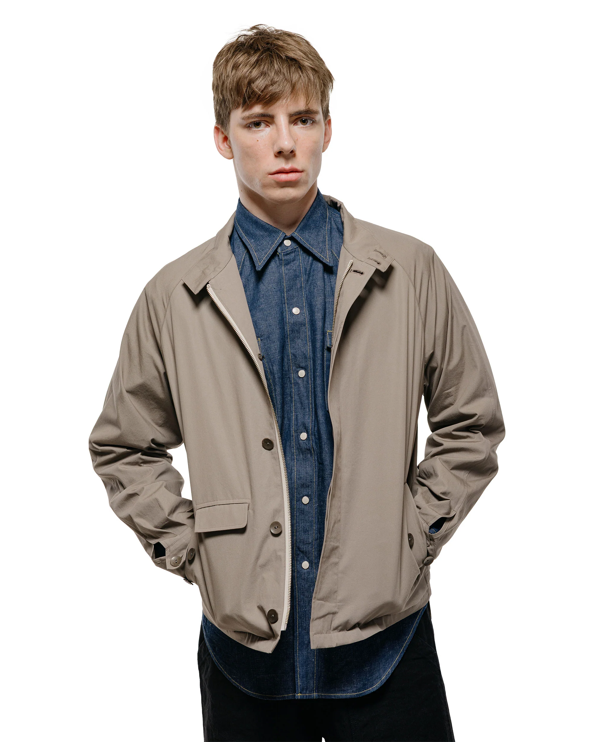 Cohérence Gianni Weather Resistant Cotton Light Jacket Hirondelle - Image 2