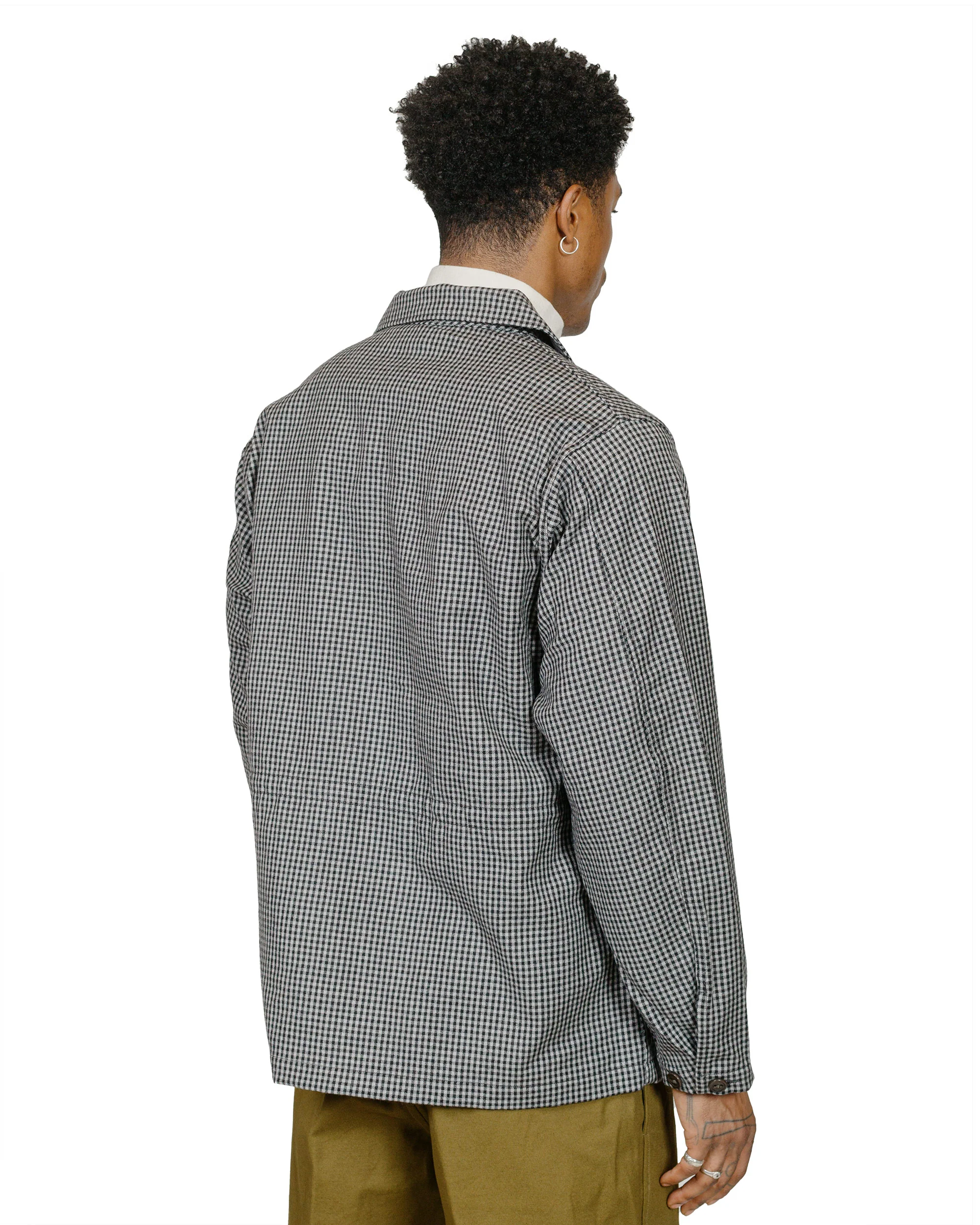 Cohérence Vernon-D Rover Wool Twill Jacket Check - Image 3