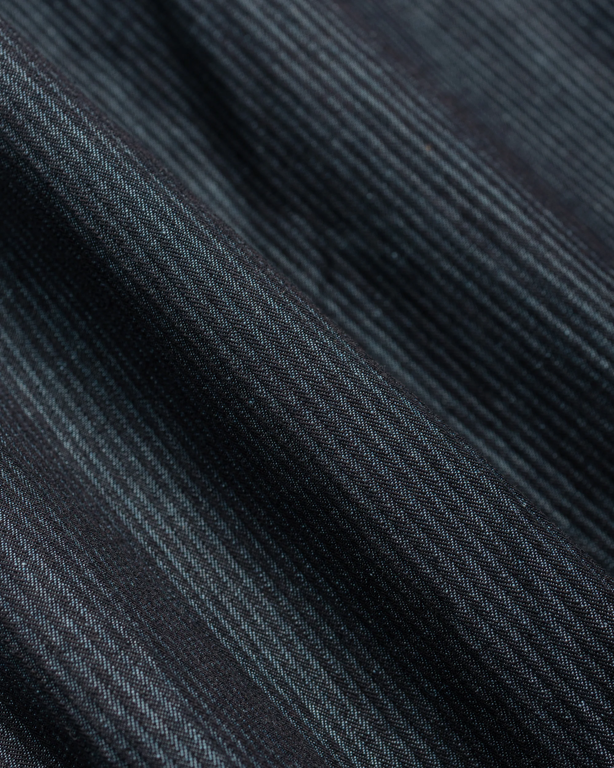 Conkers Night Shirt Striped Cotton Navy - Image 6