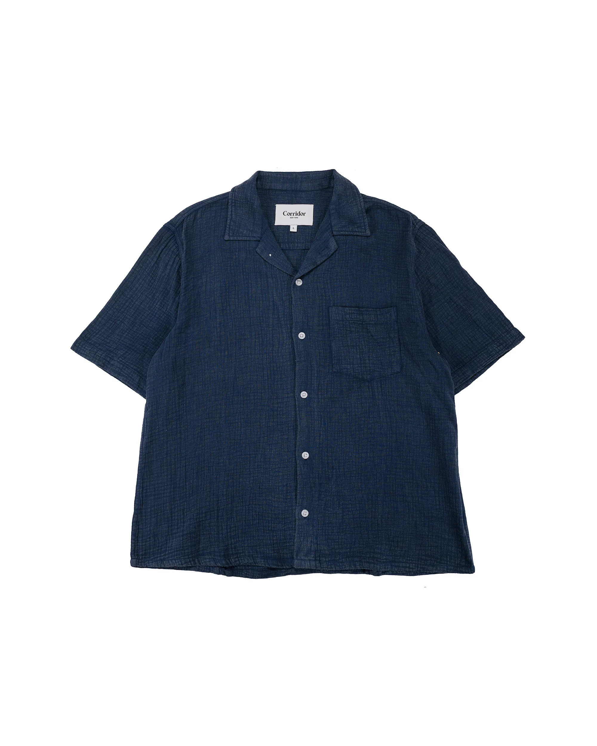 Corridor Double Cloth SS Navy