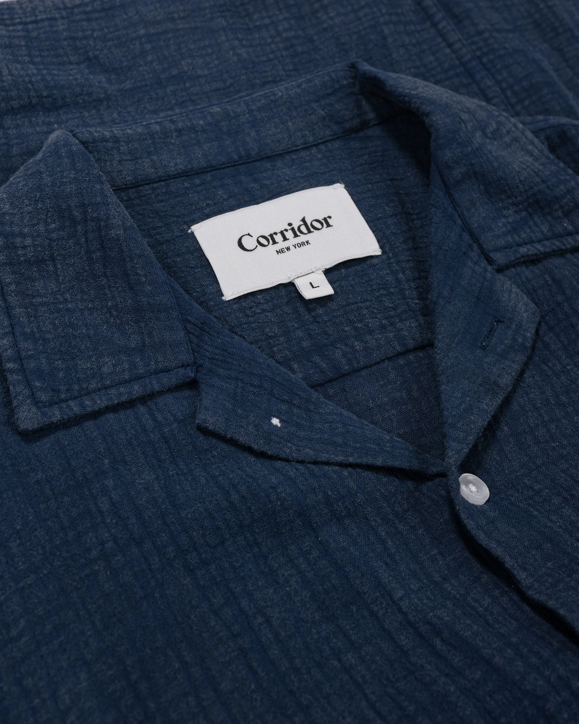 Corridor Double Cloth SS Navy - Image 4