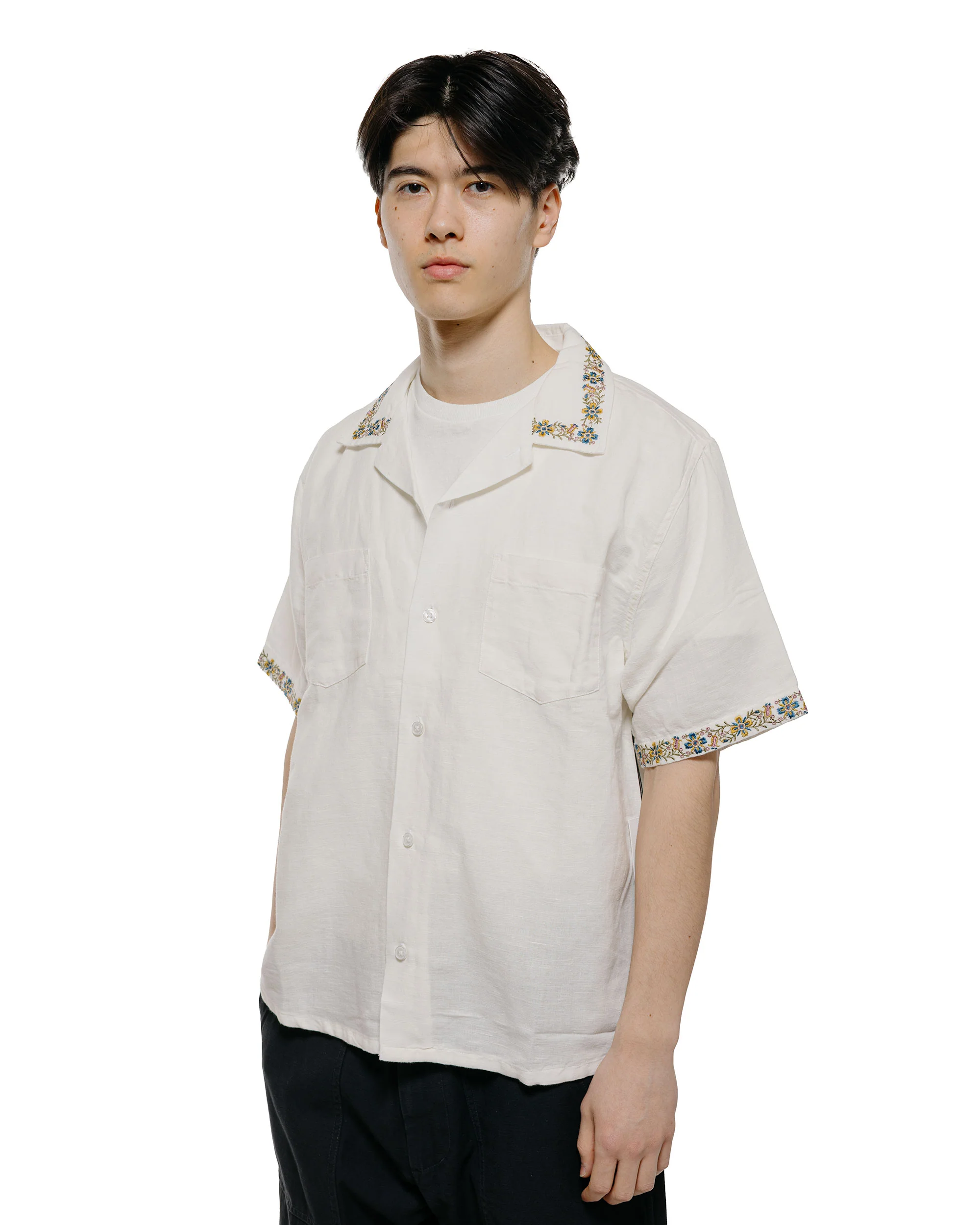 Corridor Harmony Embroidered SS White - Image 2
