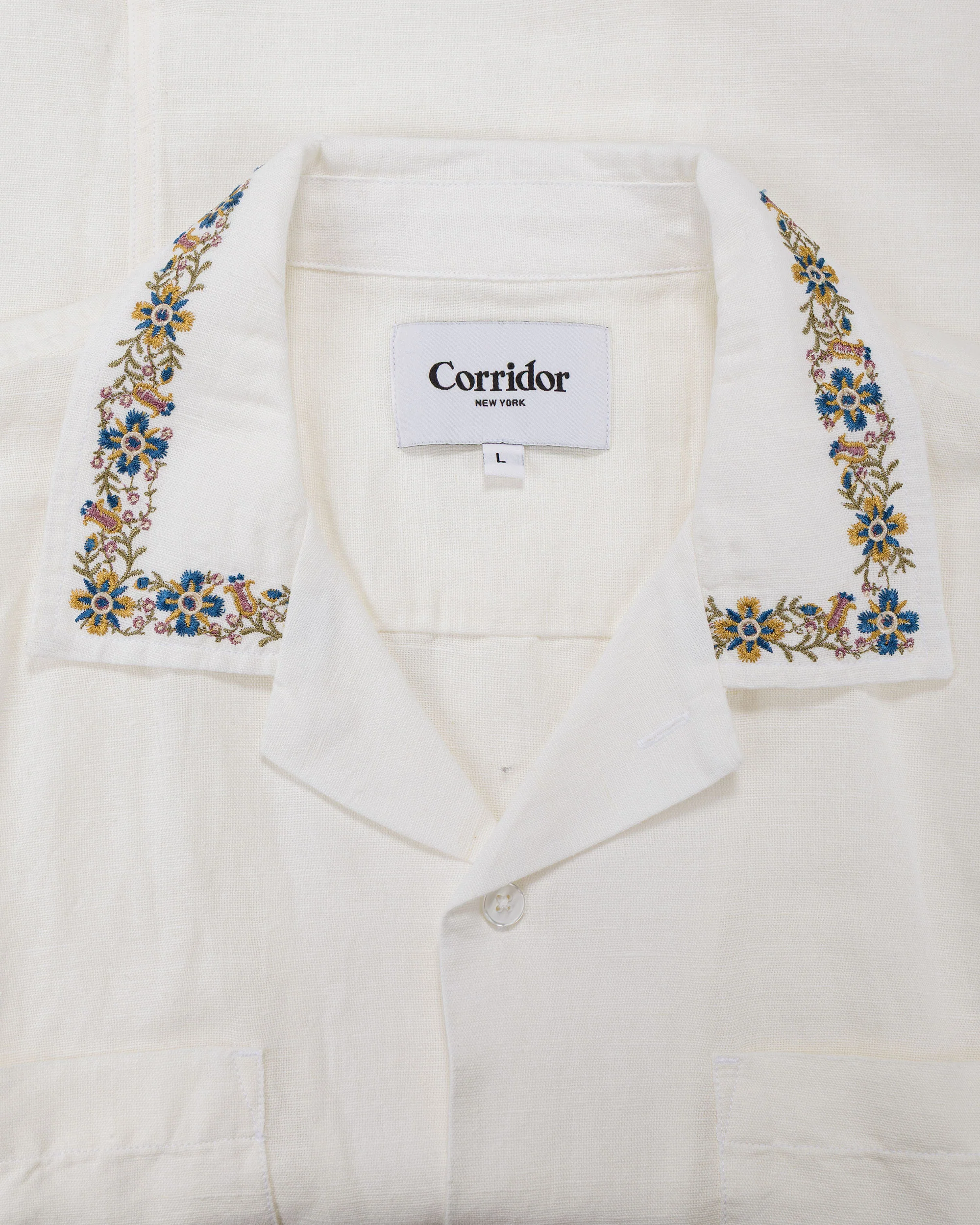 Corridor Harmony Embroidered SS White - Image 4