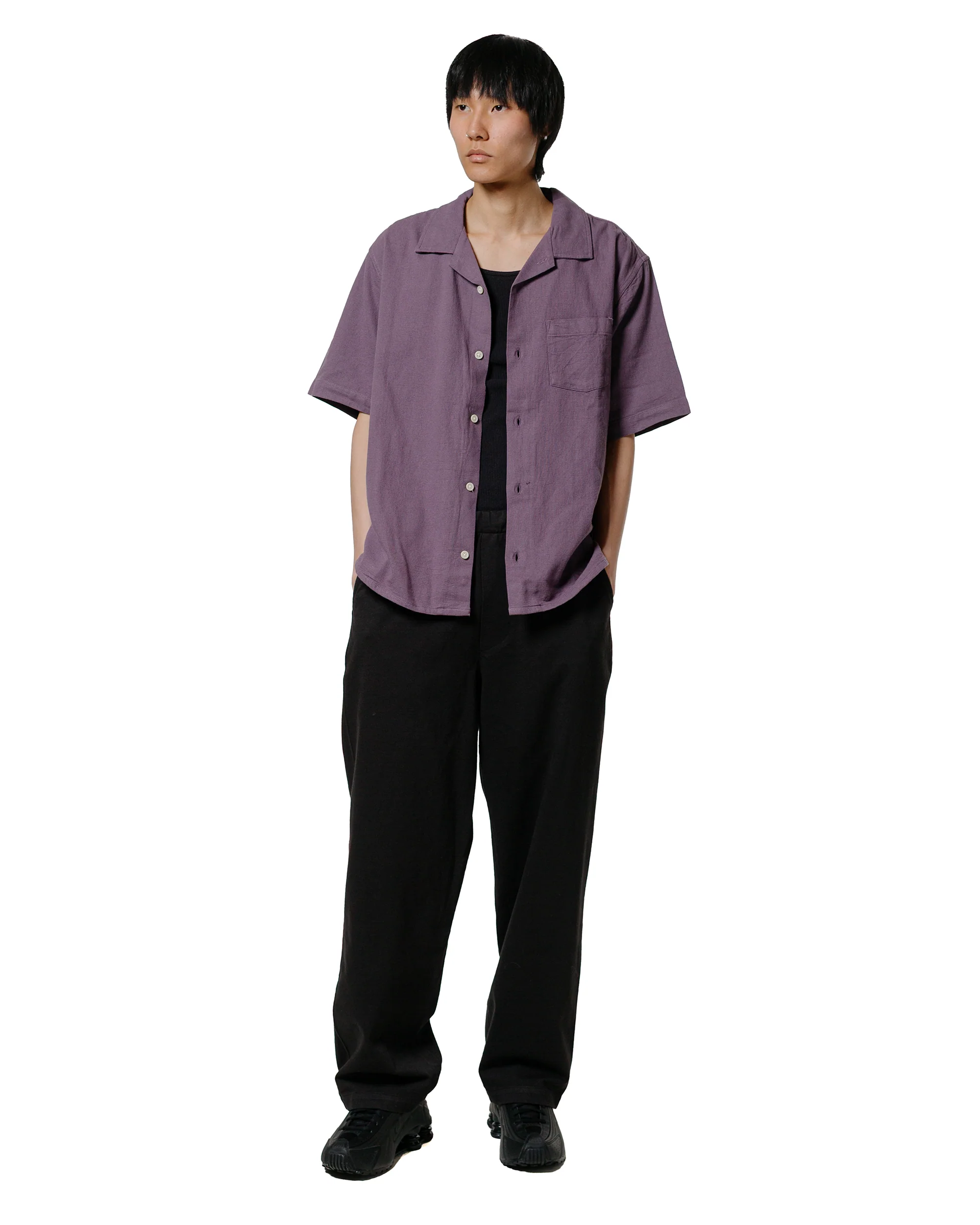 Corridor Hopsack SS Violet - Image 4