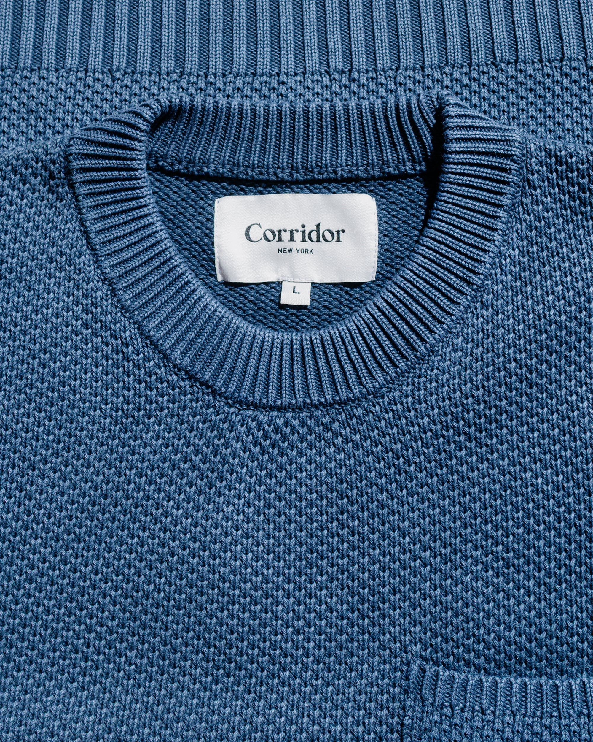 Corridor Pocket Crewneck Navy - Image 4