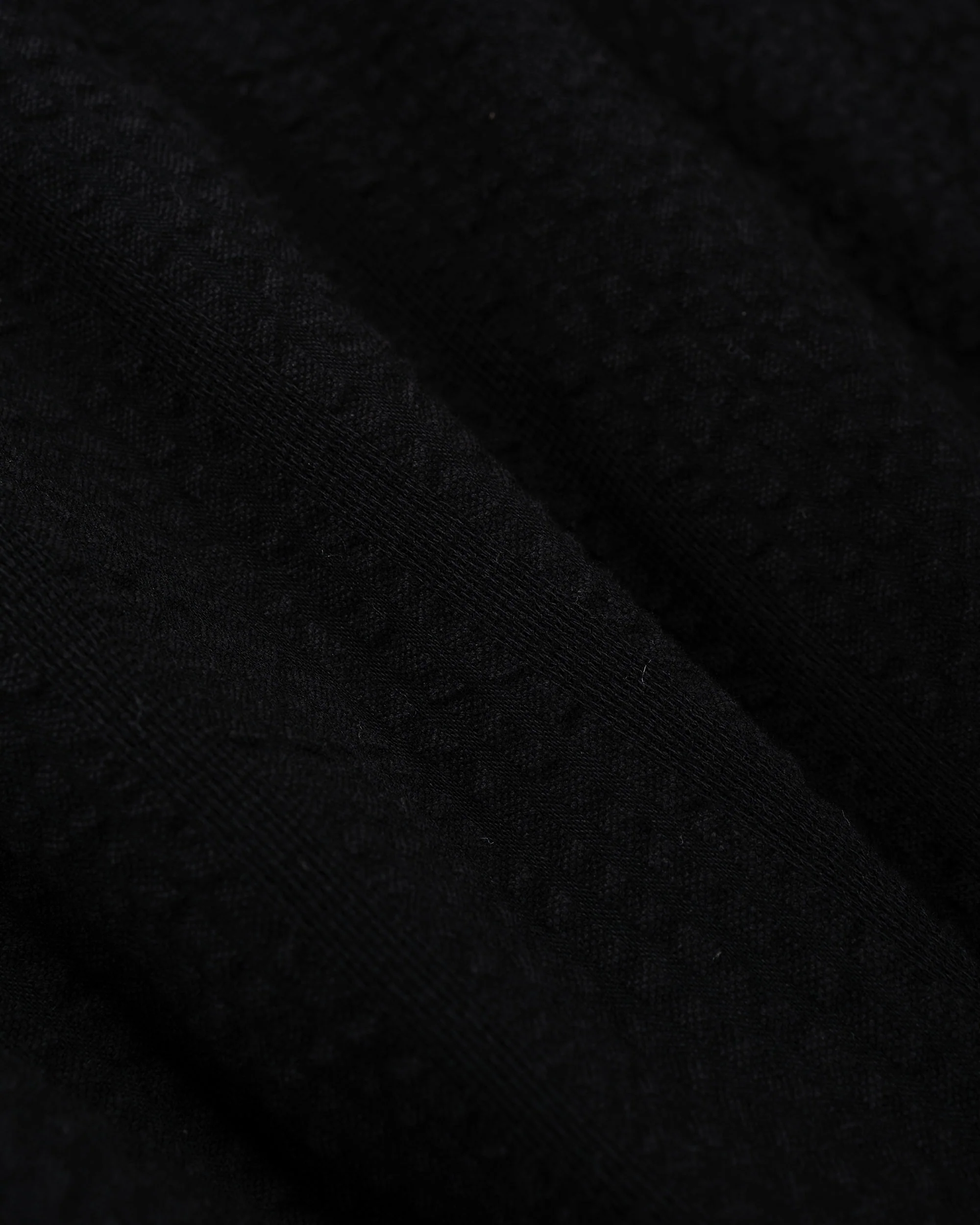 Corridor Striped Seersucker SS Black - Image 5