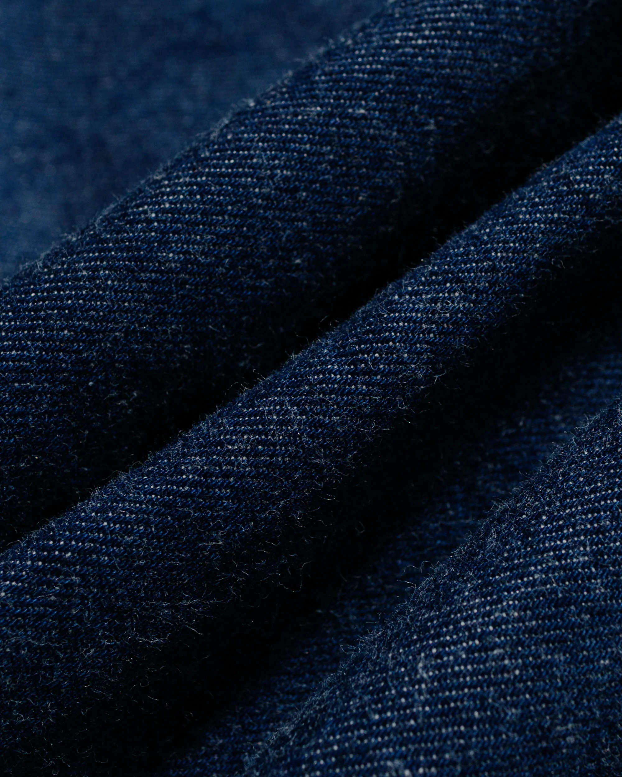 Danton 11oz Denim Collarless Jacket Indigo - Image 6
