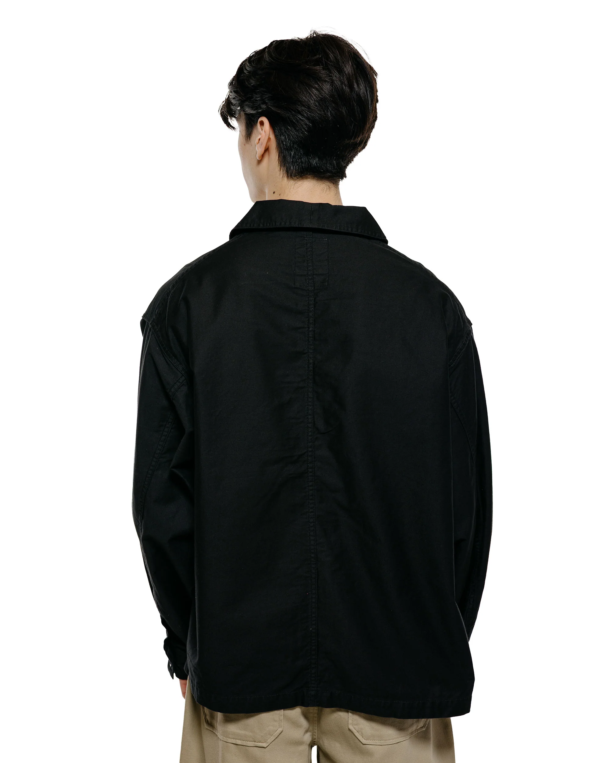 Danton Moleskin Wide Coveralls Black - Image 3