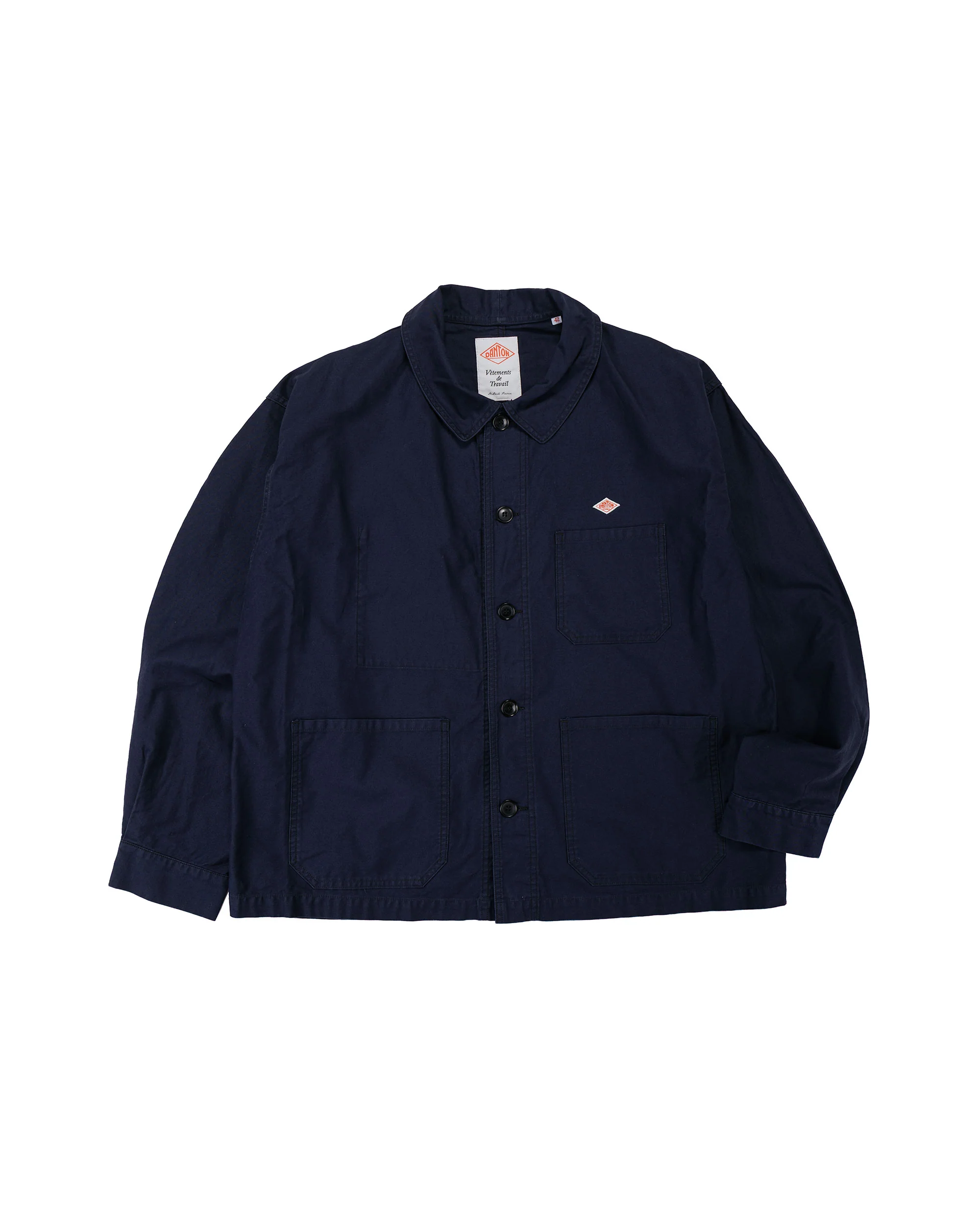 Danton Moleskin Wide Coveralls Navy