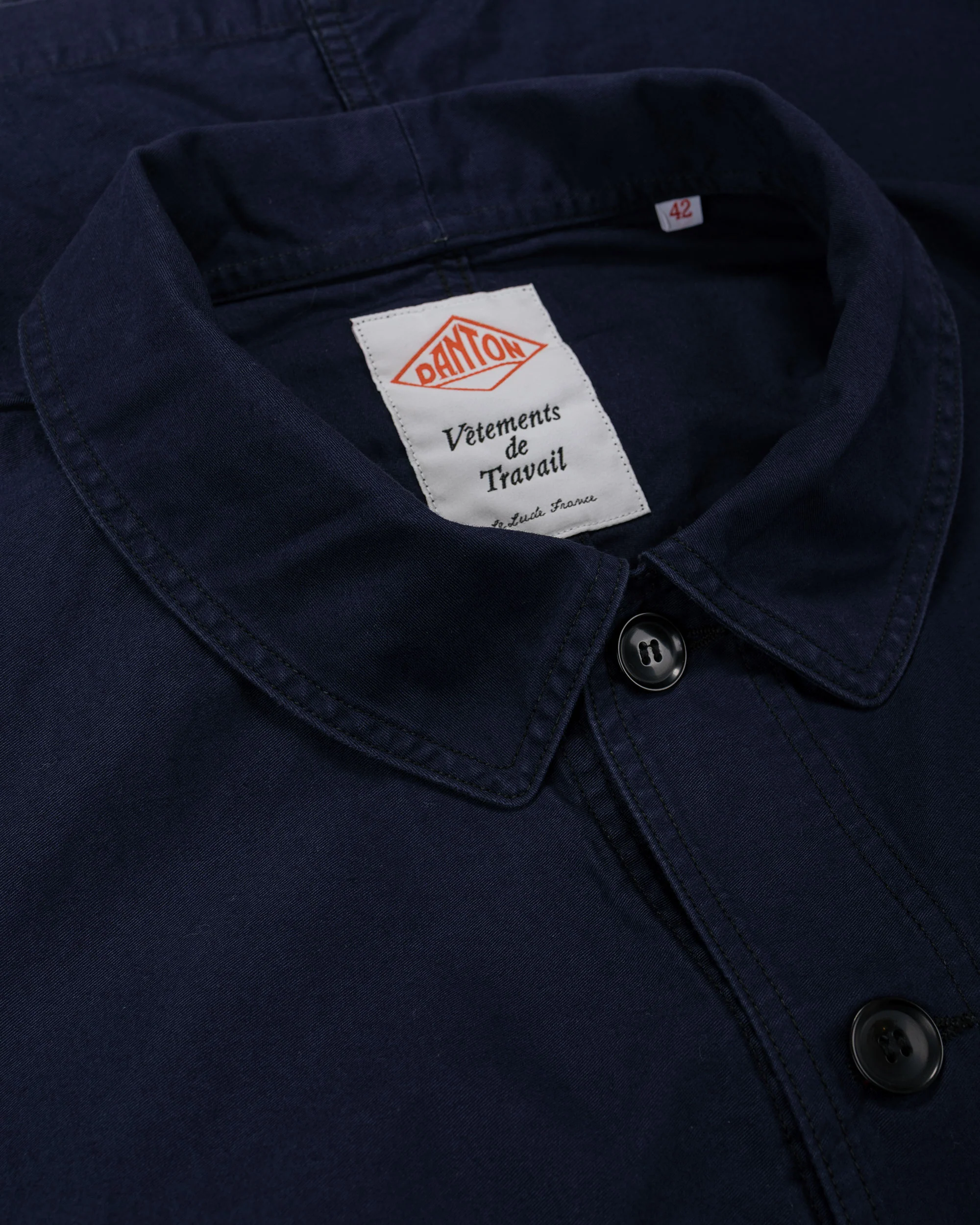 Danton Moleskin Wide Coveralls Navy - Image 5