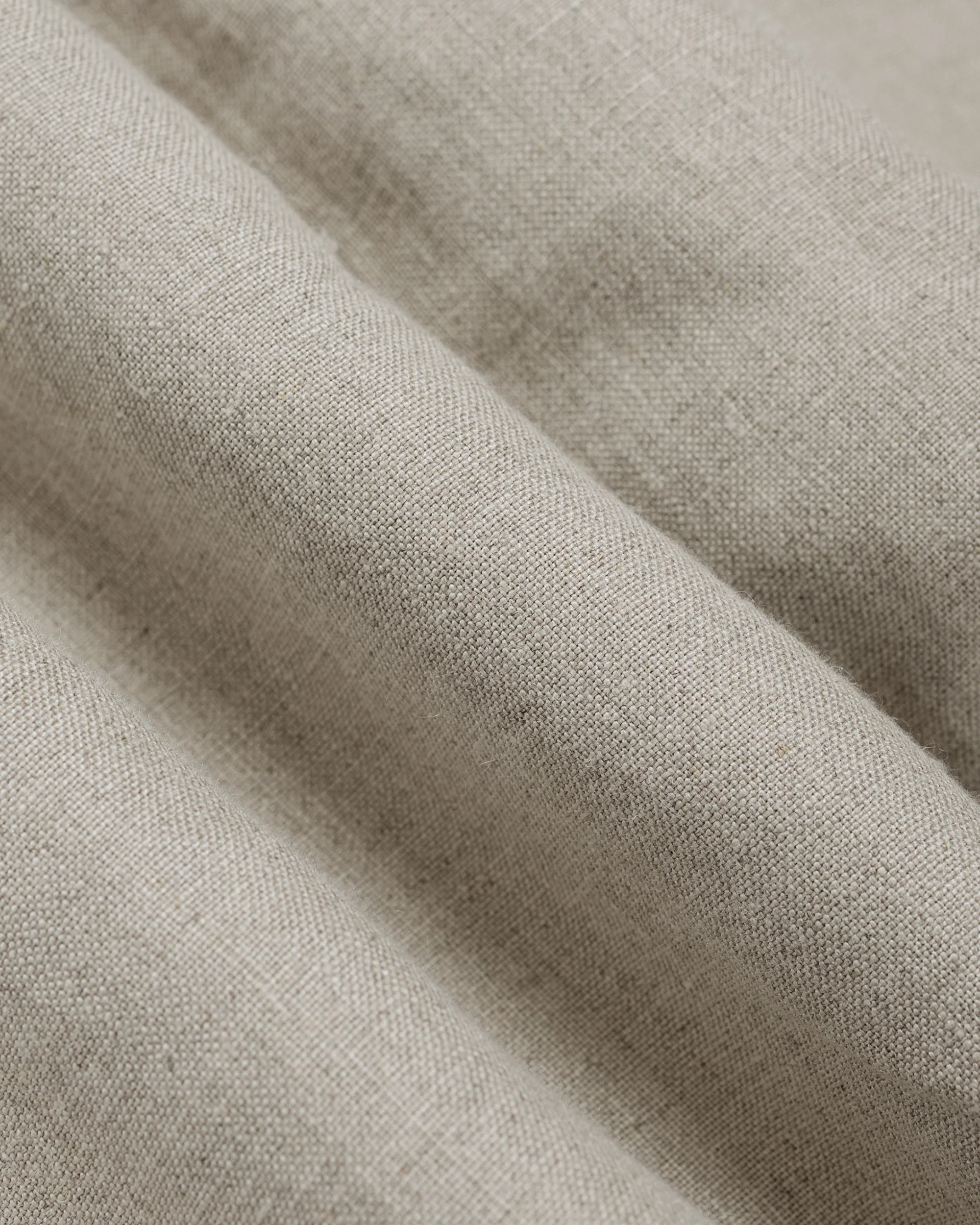 De Bonne Facture One Pleat Trousers Belgian Linen Undyed Flax - Image 7