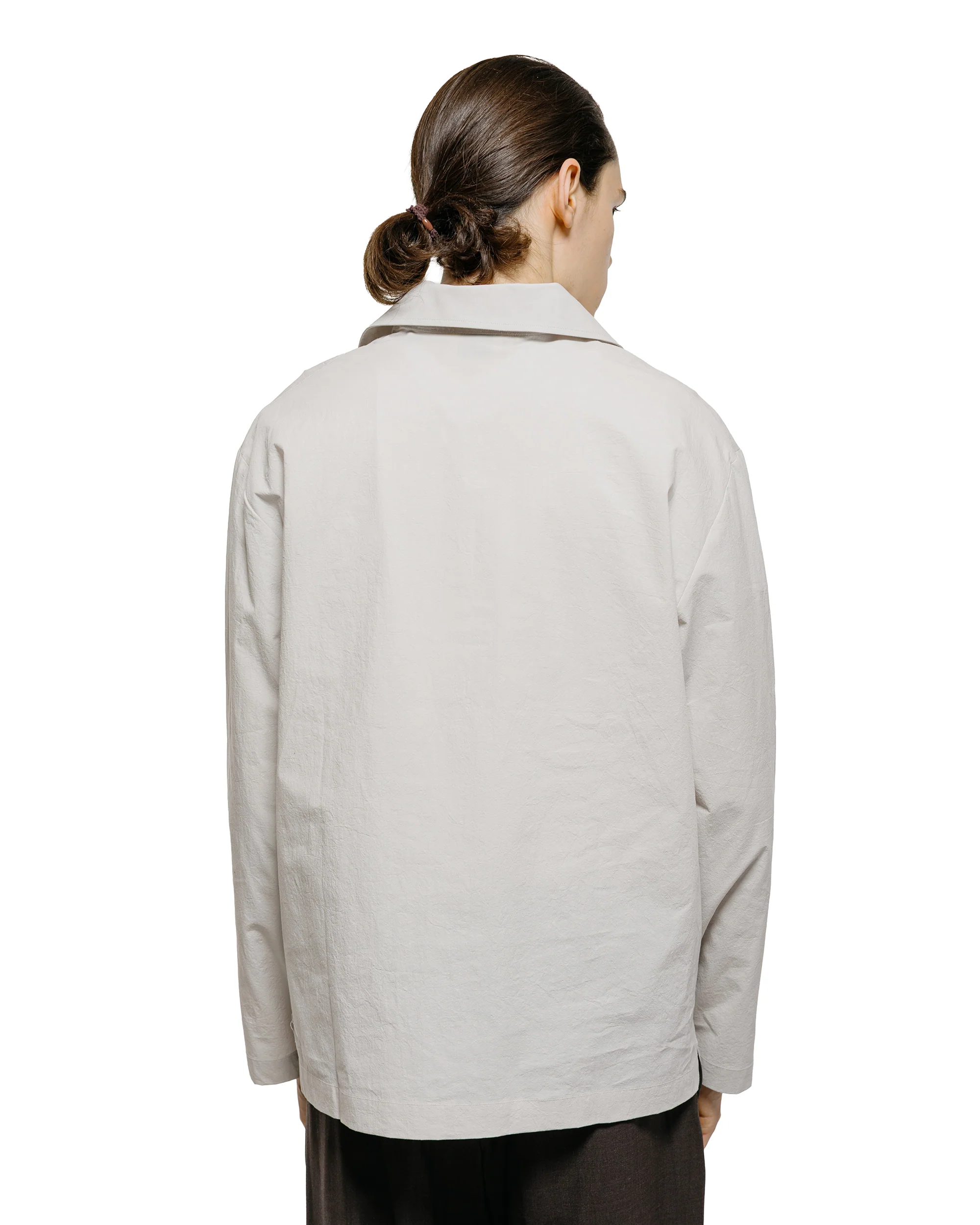 De Bonne Facture Vareuse Organic Cotton Mineral White - Image 3