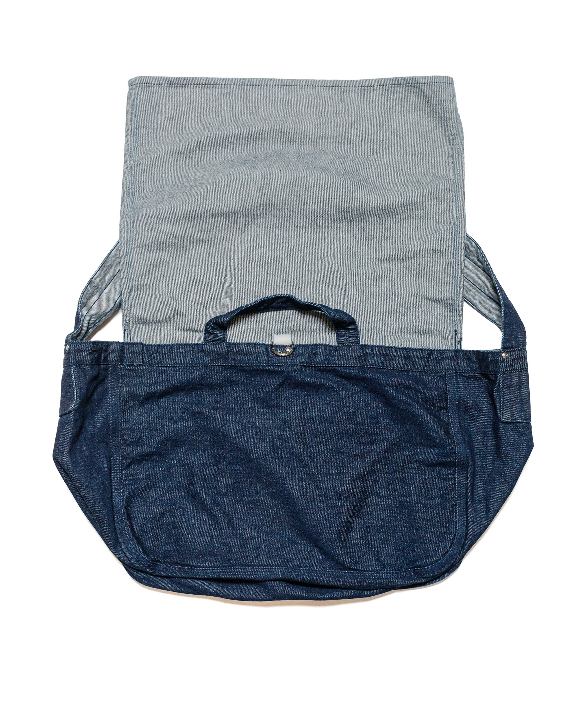 Denime Lot. 302 News Paper Bag No Print Denim Indigo - Image 3