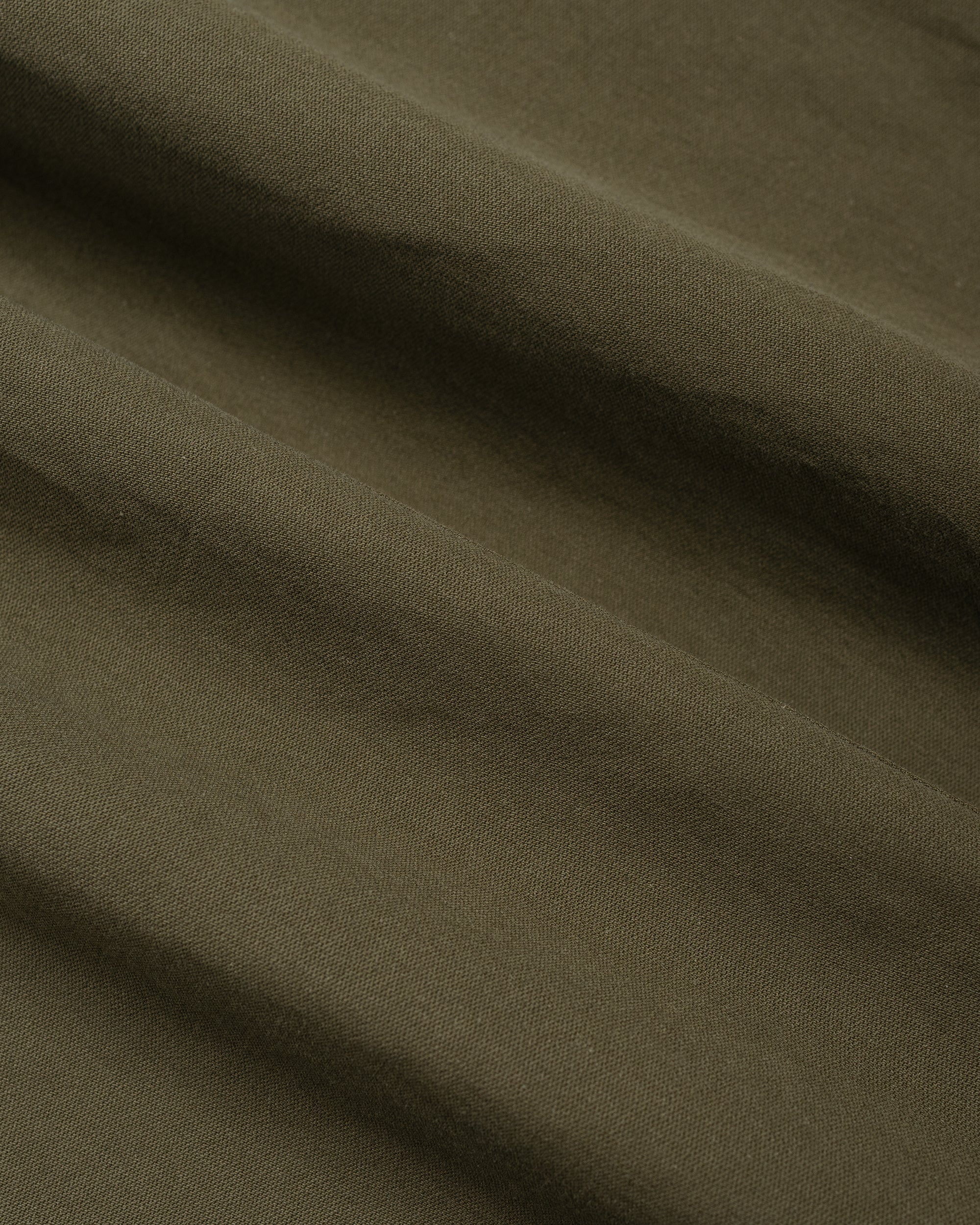 Engineered Garments Bedford Jacket Olive Cotton Sanded Cloth - Image 6