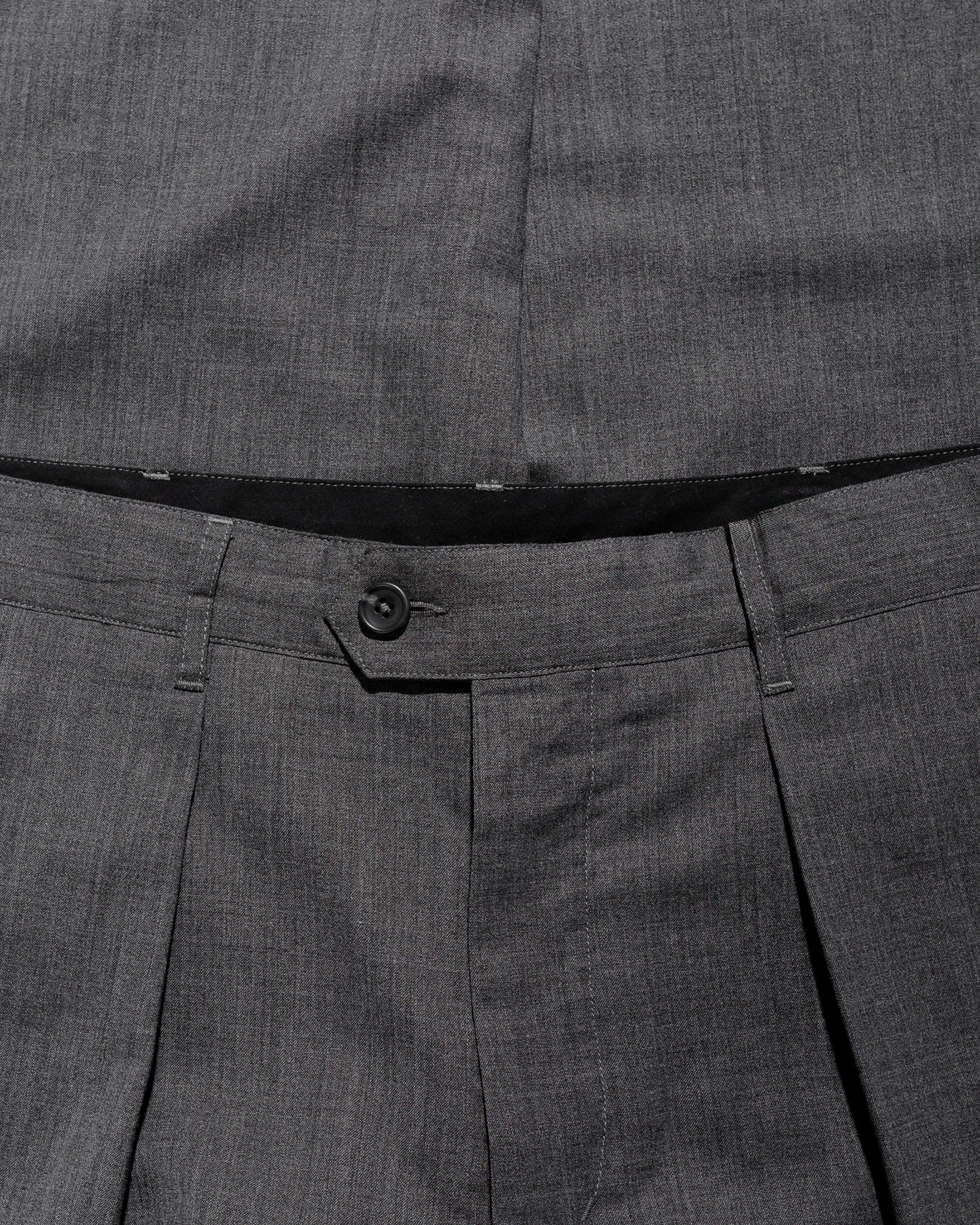 Engineered Garments Carlyle Pant Charcoal Tropical Wool - Image 5