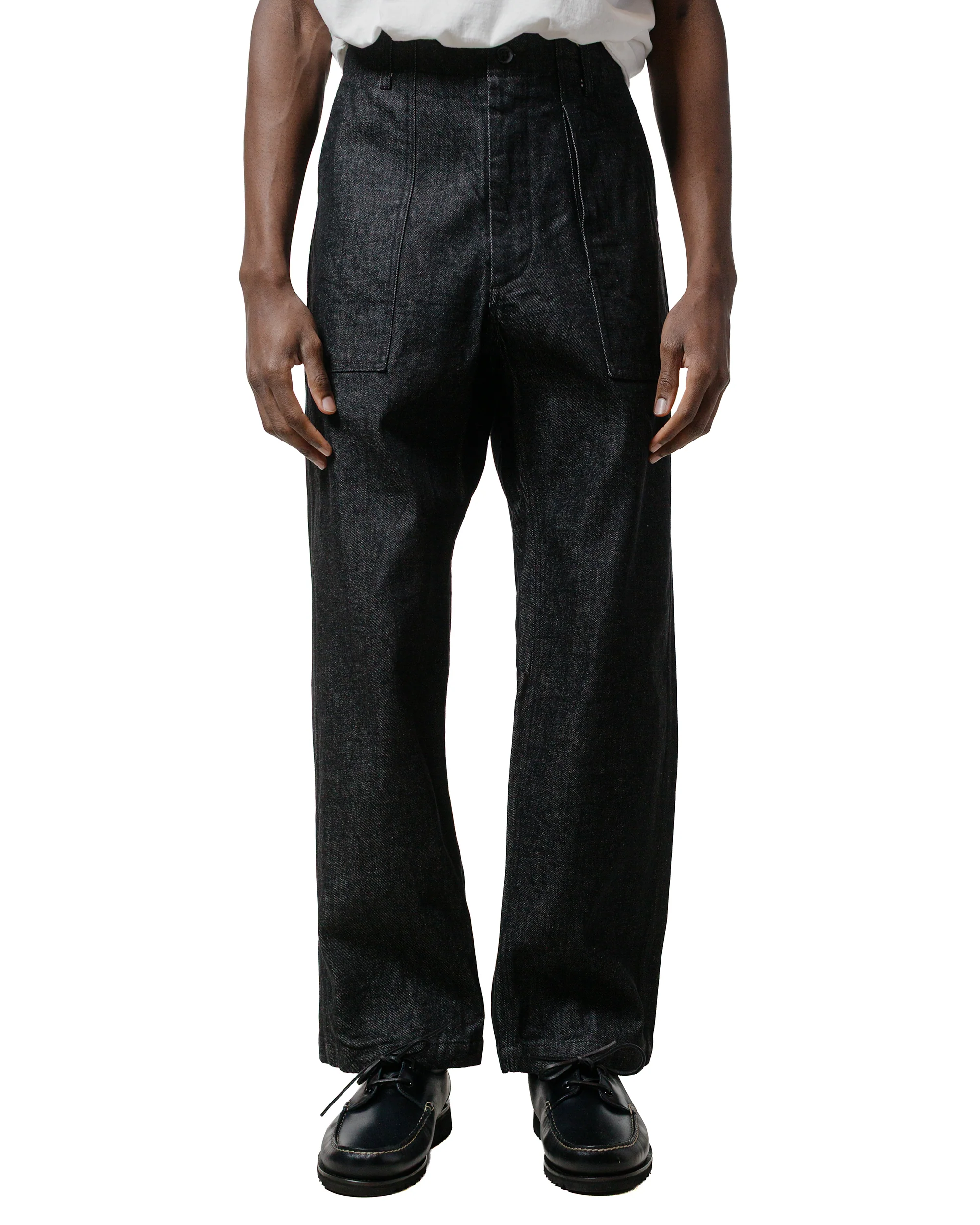 Engineered Garments Fatigue Pant Black 14oz Cone Denim - Image 2