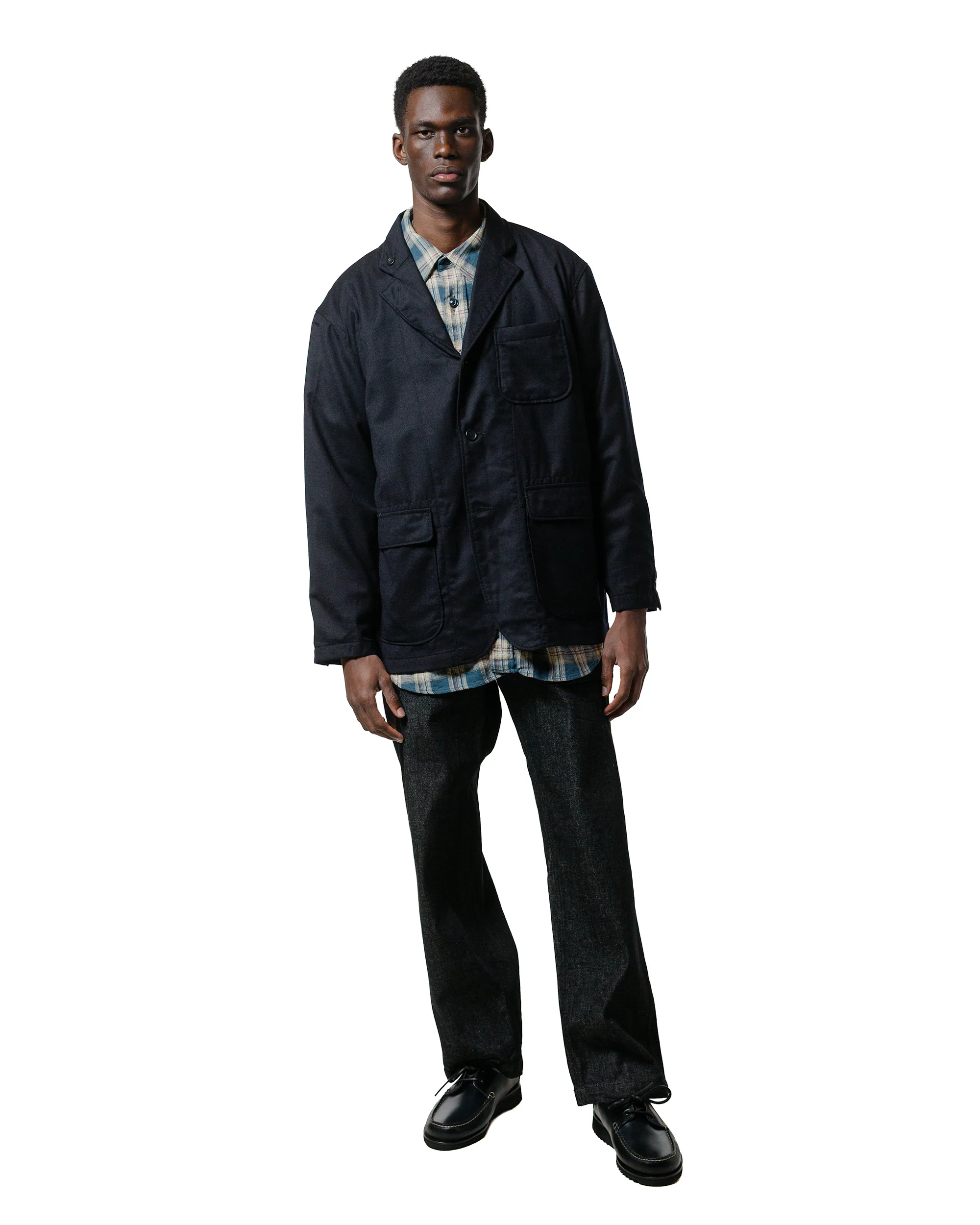 Engineered Garments Fatigue Pant Black 14oz Cone Denim - Image 4