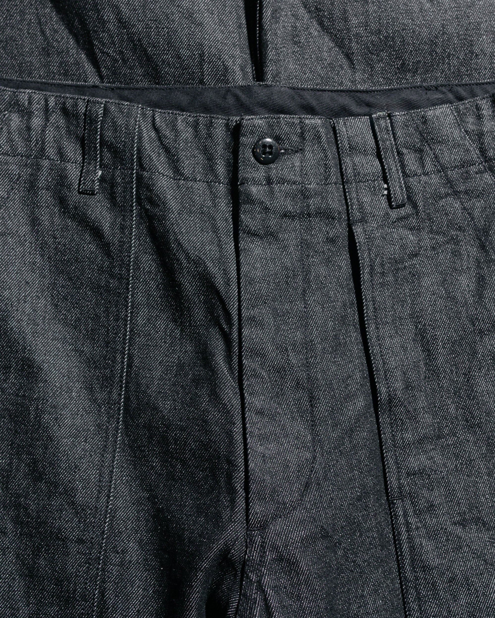 Engineered Garments Fatigue Pant Black 14oz Cone Denim - Image 5