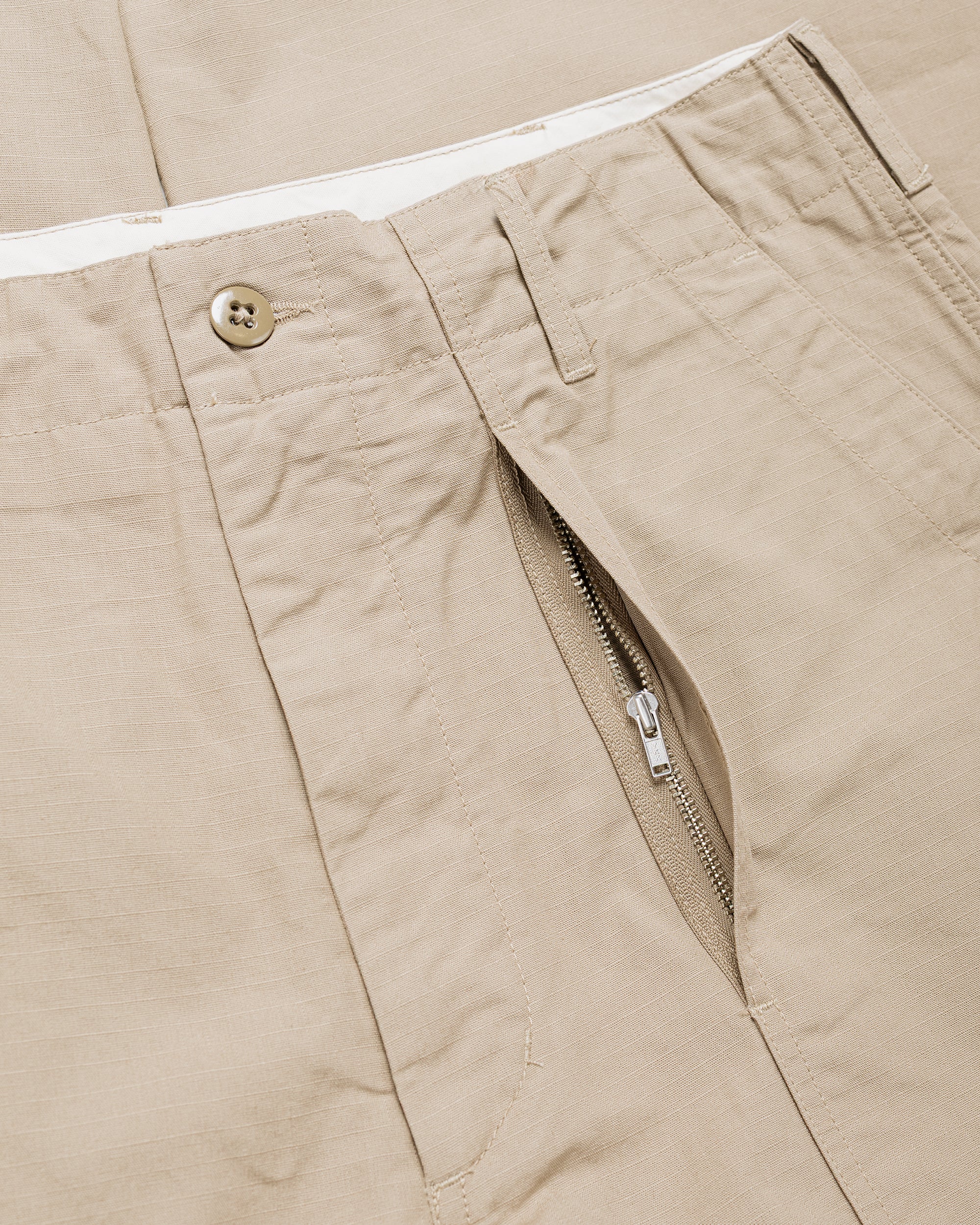 Engineered Garments Fatigue Pant Khaki Cotton Ripstop - Image 5