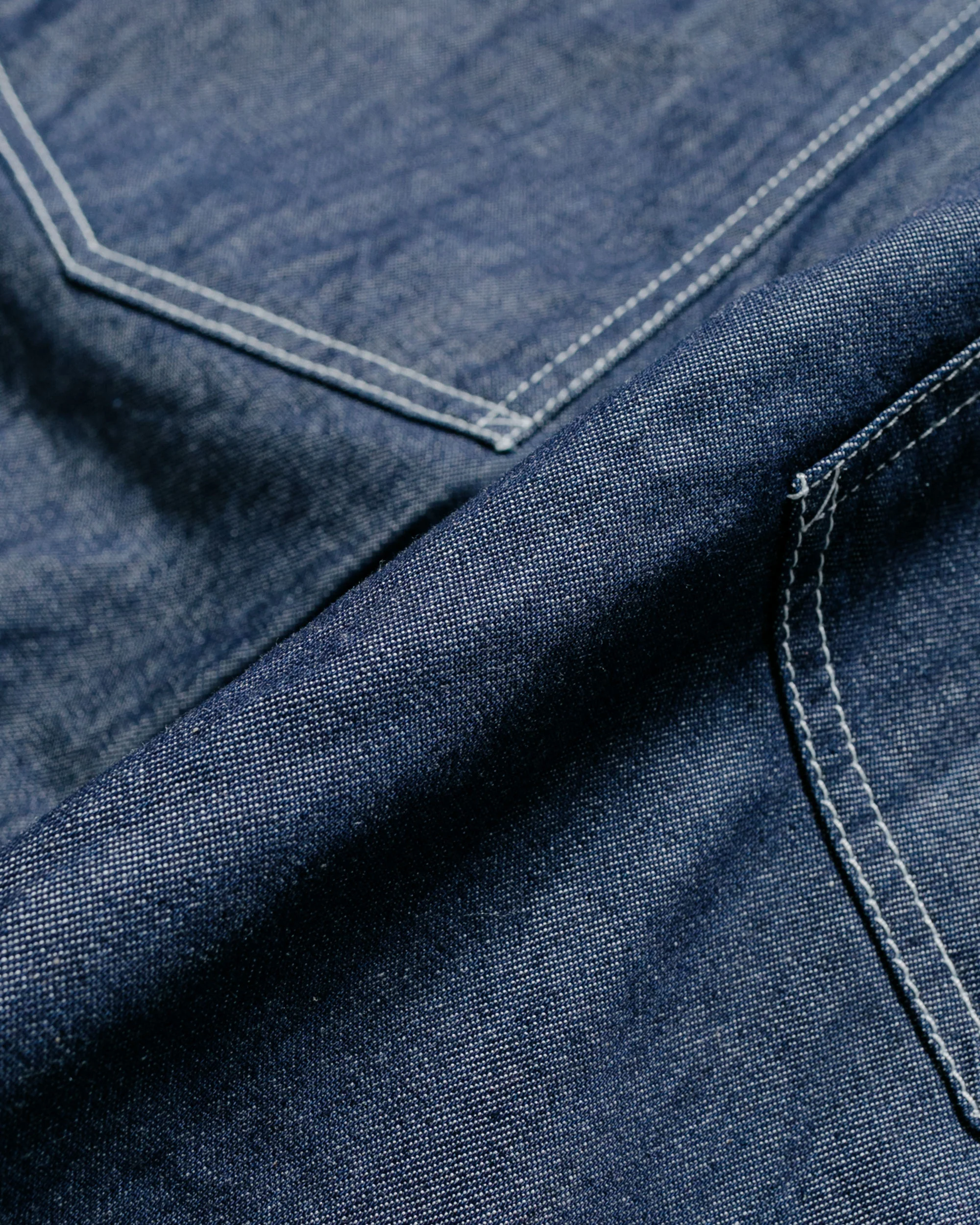 Engineered Garments Fatigue Short Indigo 8oz Cone Denim - Image 5