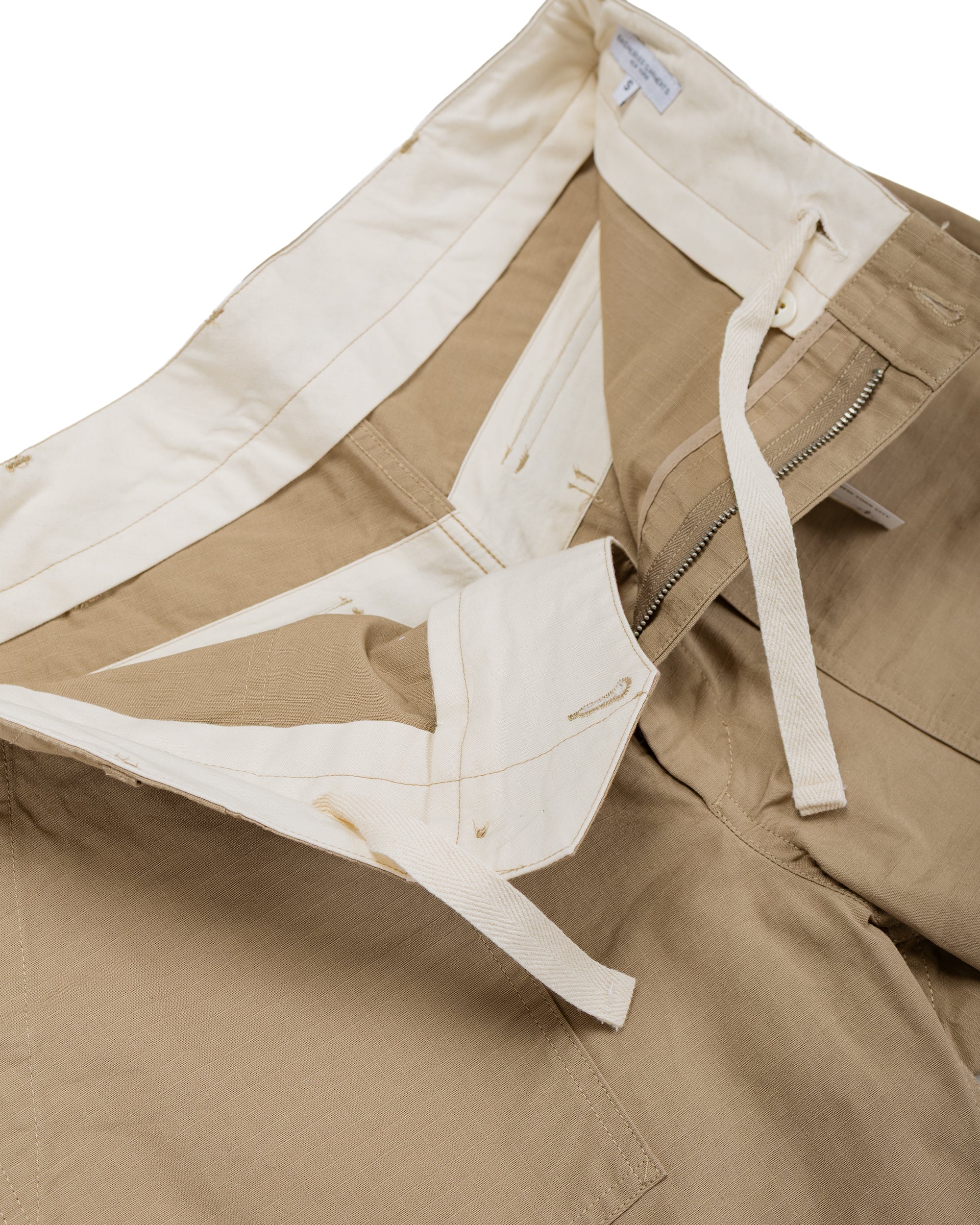 Engineered Garments Fatigue Short Khaki Cotton Ripstop - Image 5