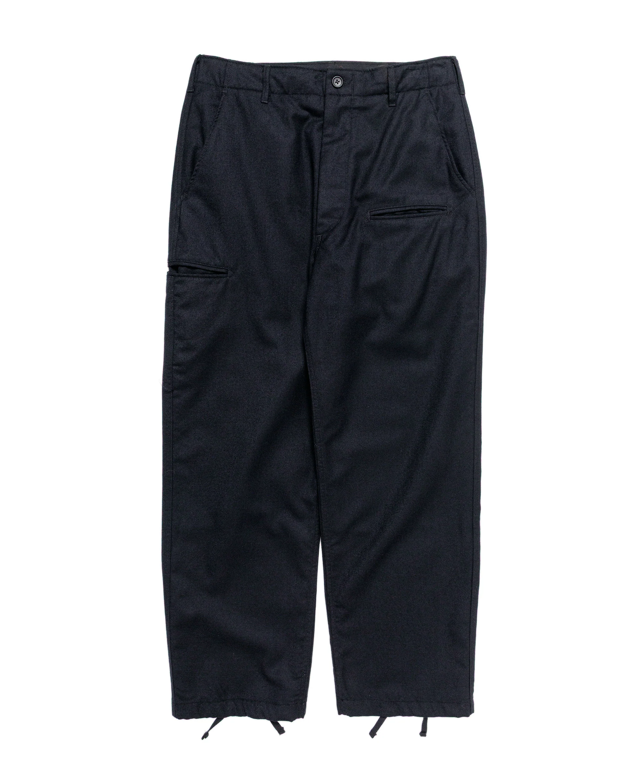 Engineered Garments NNP Pant Dark Navy High Count Worsted Wool