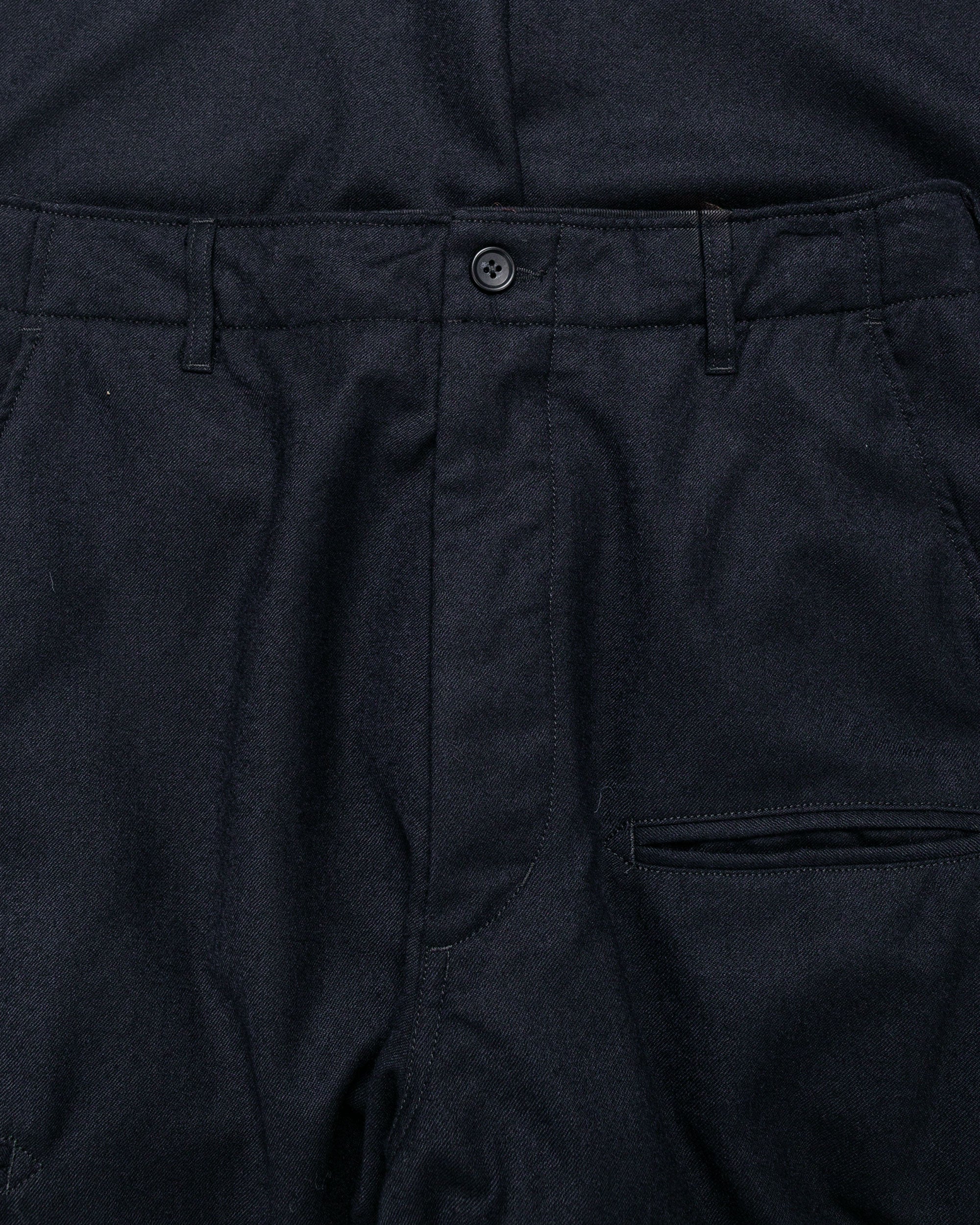 Engineered Garments NNP Pant Dark Navy High Count Worsted Wool - Image 5