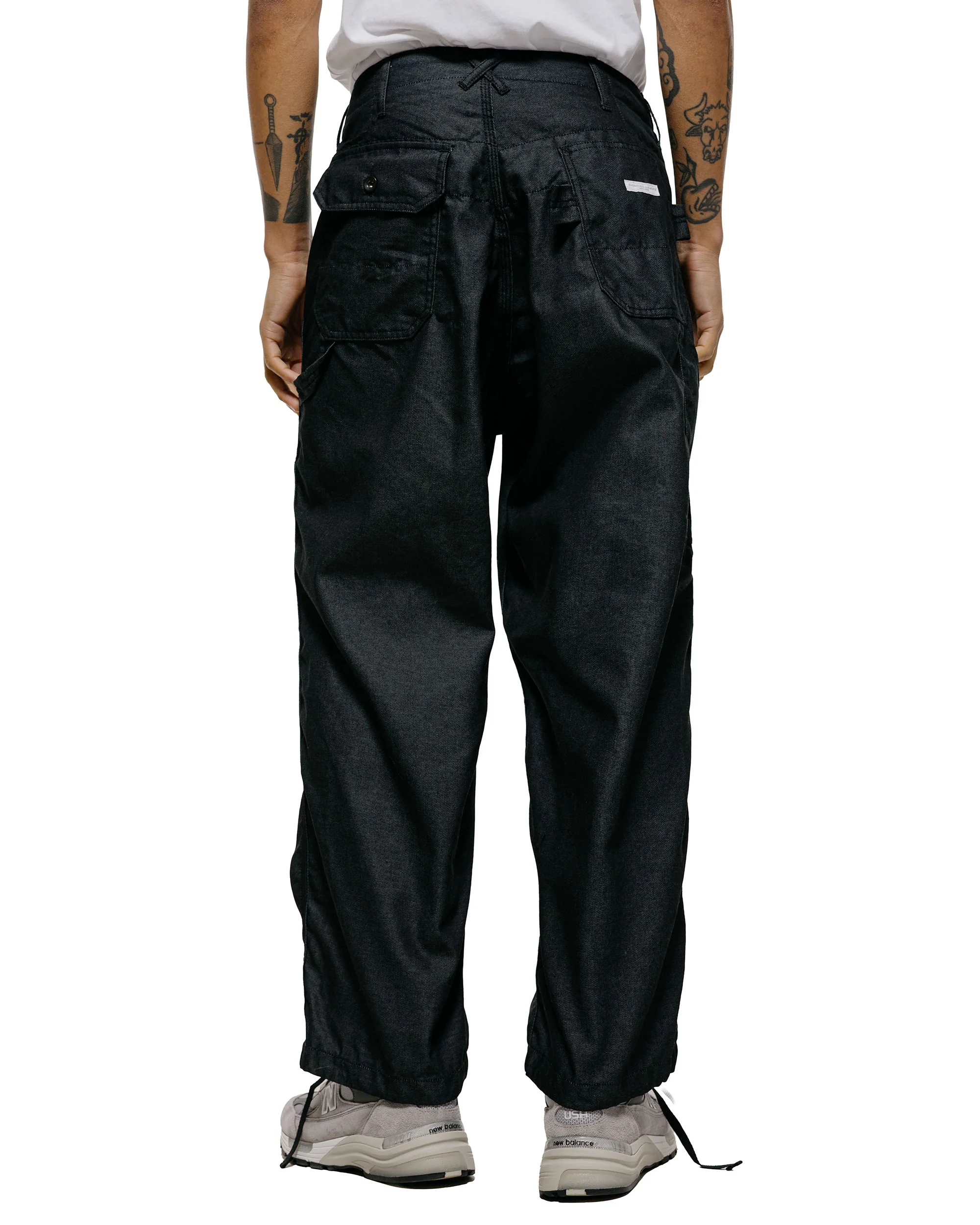 Engineered Garments Painter Pant Black CP Denim - Image 3