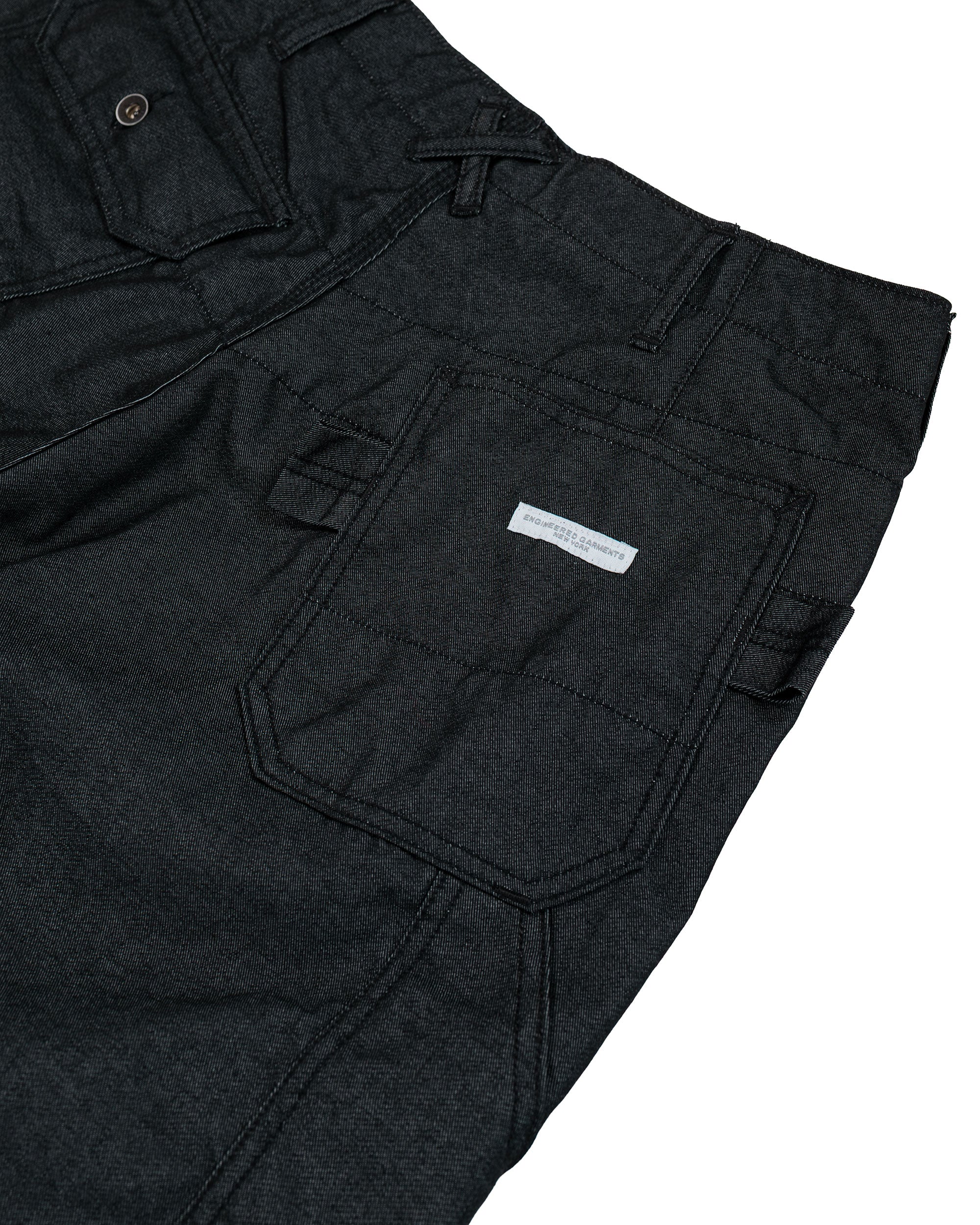 Engineered Garments Painter Pant Black CP Denim - Image 5