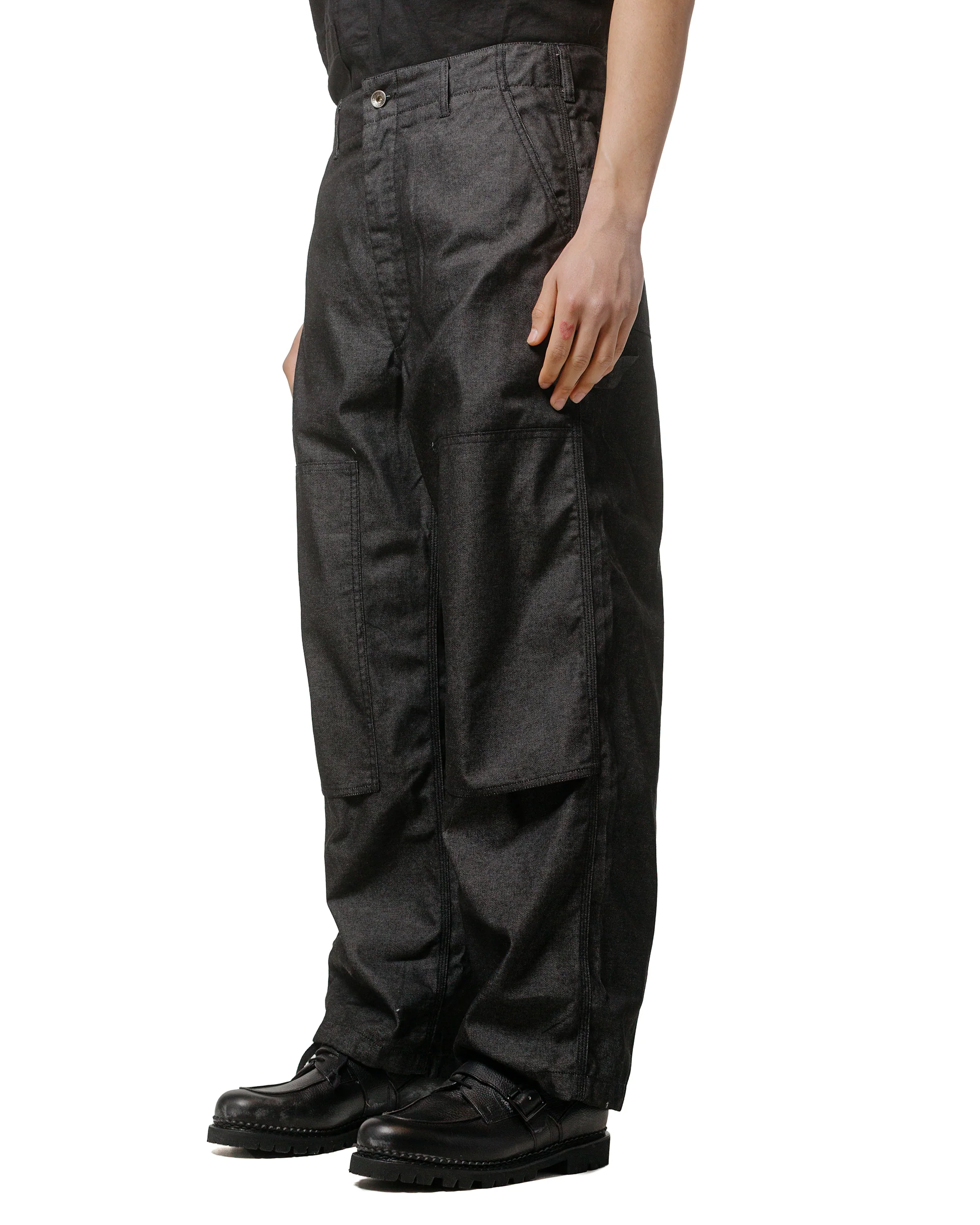 Engineered Garments Painter Pant Black CP Denim - Image 2