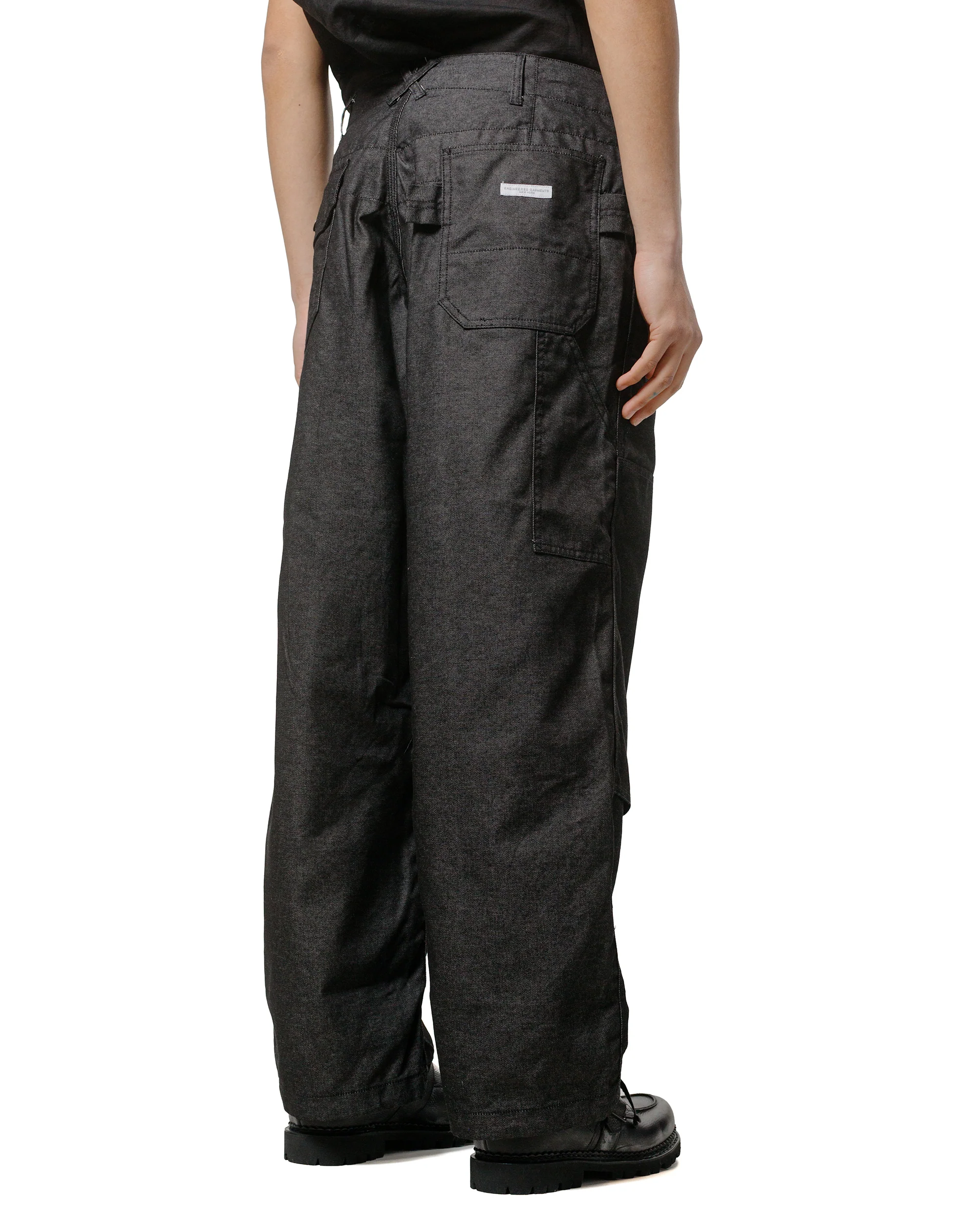 Engineered Garments Painter Pant Black CP Denim - Image 3