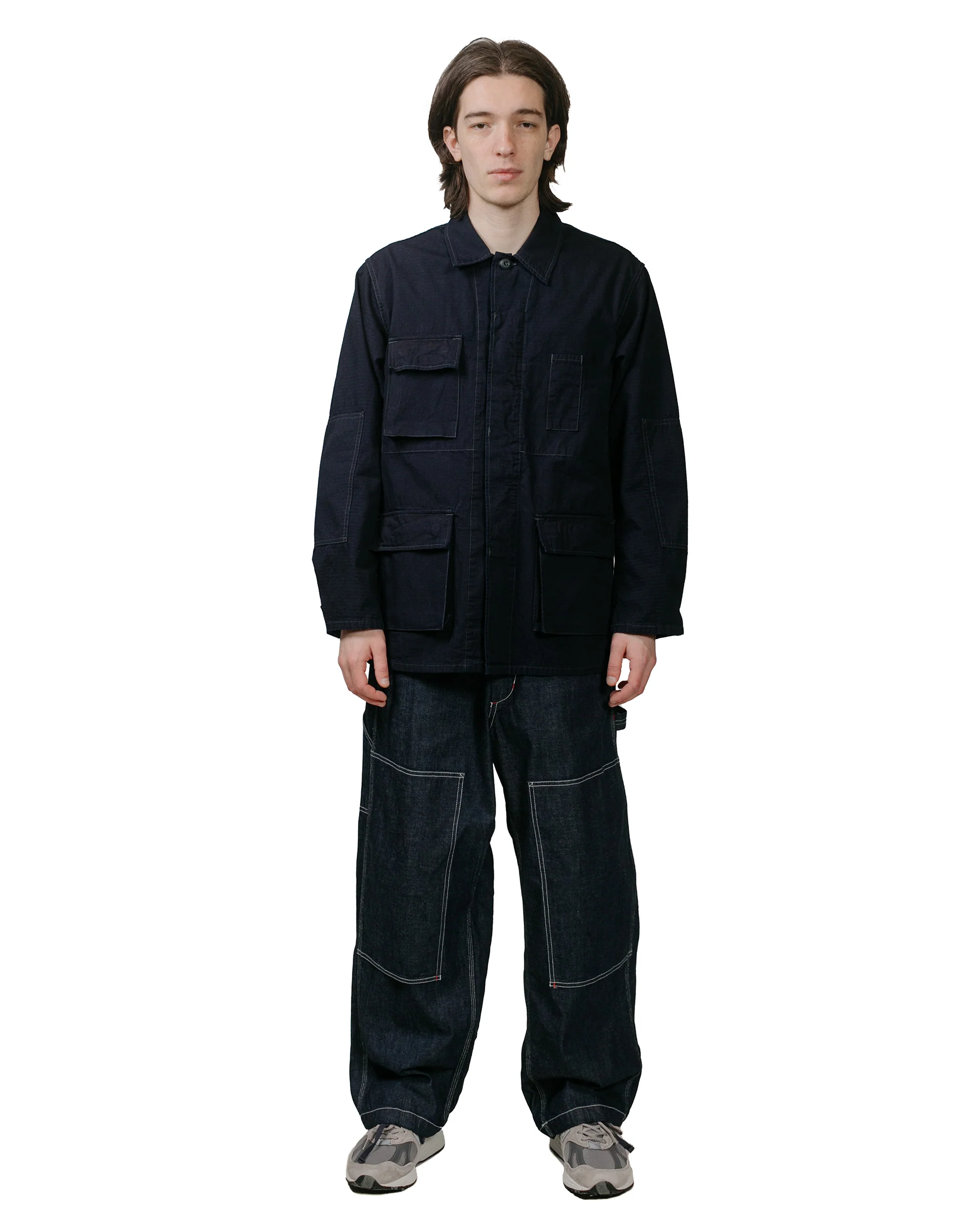 Engineered Garments Painter Pant Indigo 8oz Cone Denim - Image 4