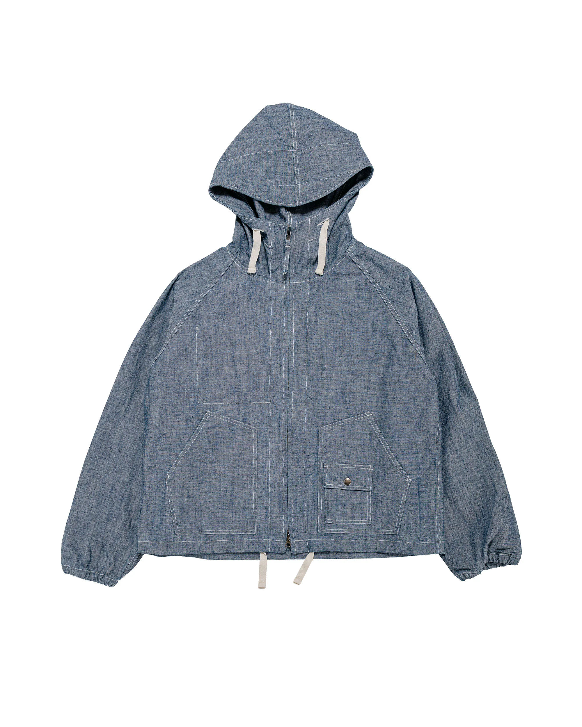 Engineered Garments Workaday Deck Parka Indigo 10oz Sea Canvas