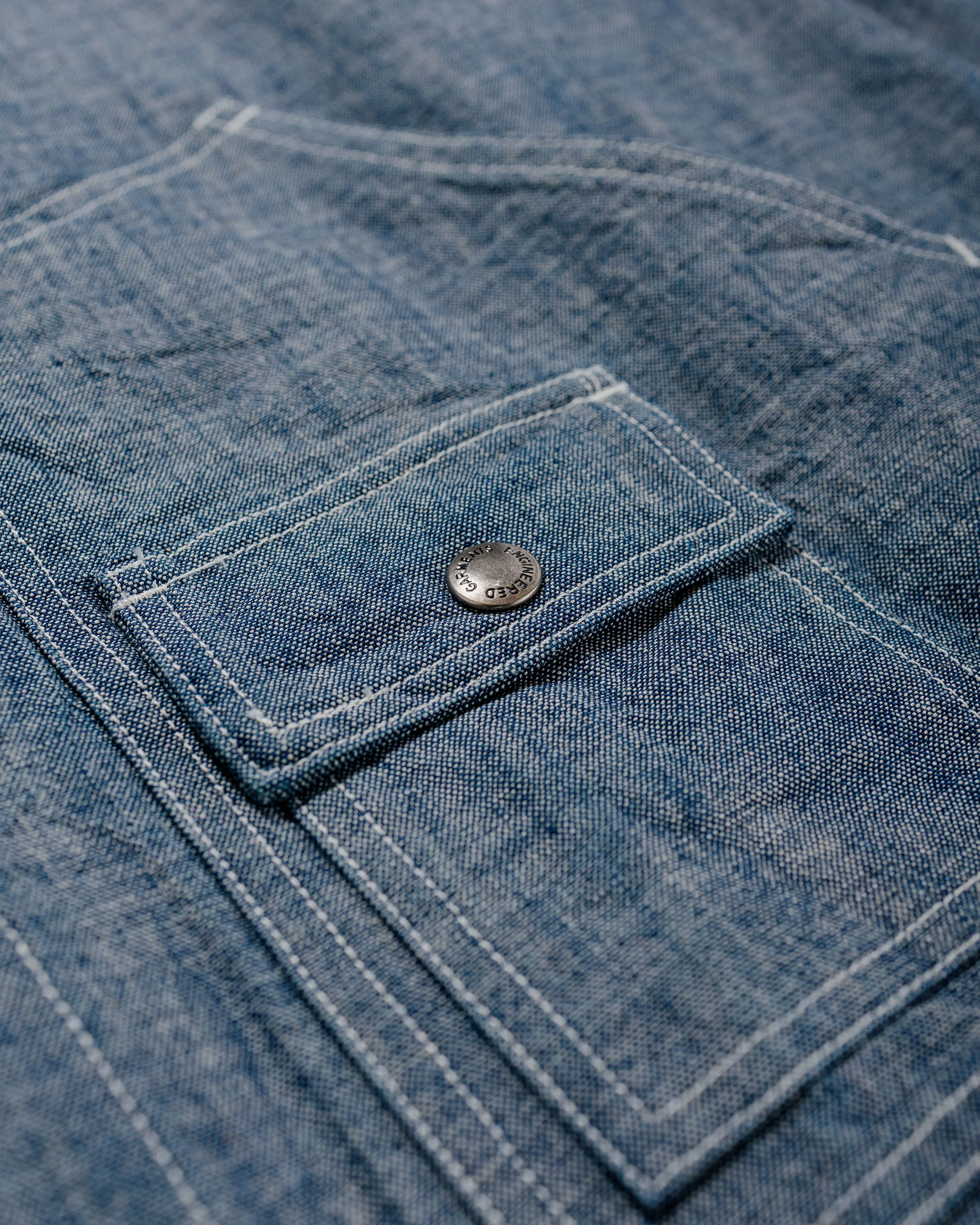 Engineered Garments Workaday Deck Parka Indigo 10oz Sea Canvas - Image 6
