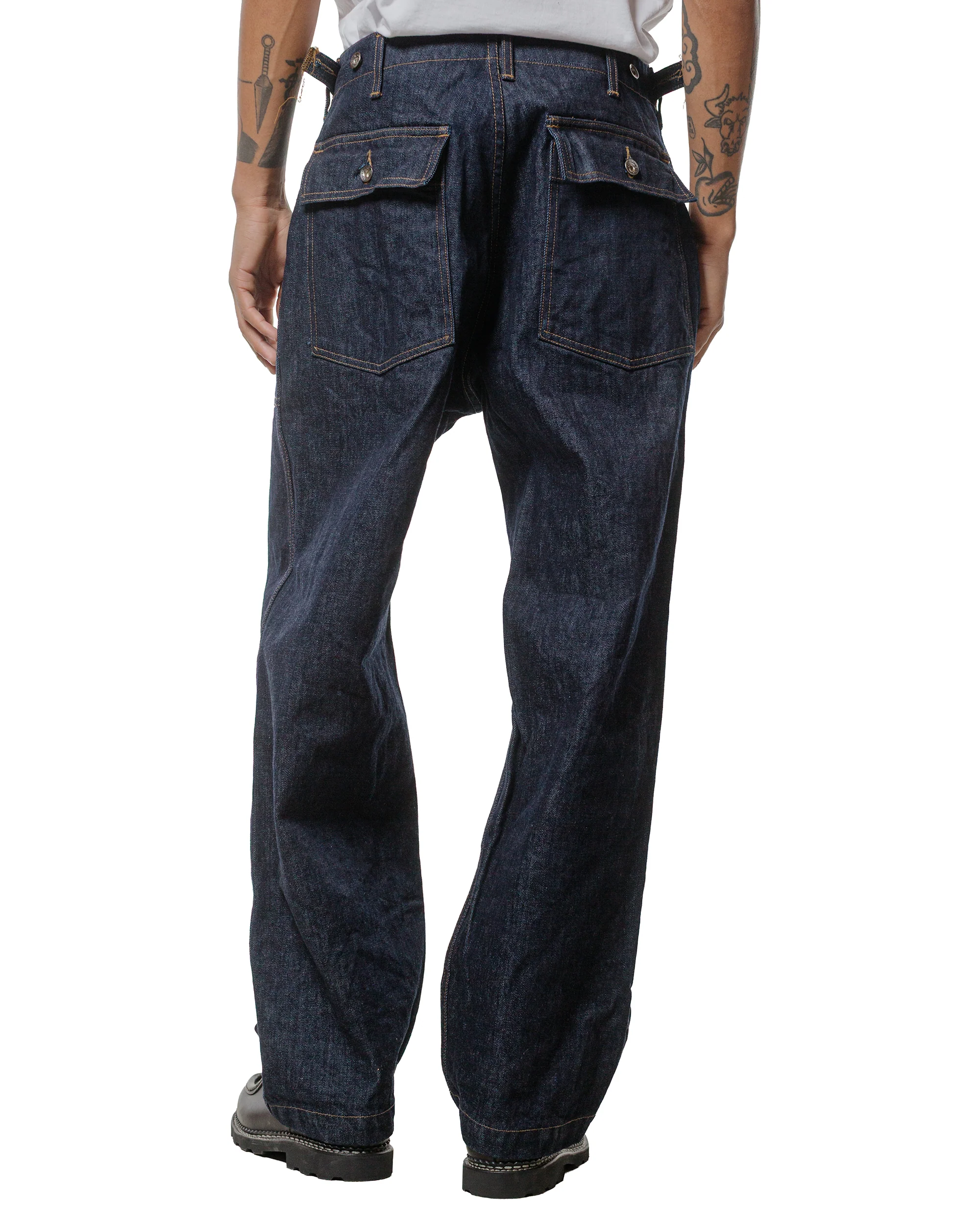 Engineered Garments Workaday Fatigue Pant Indigo 12oz Cone Denim - Image 3
