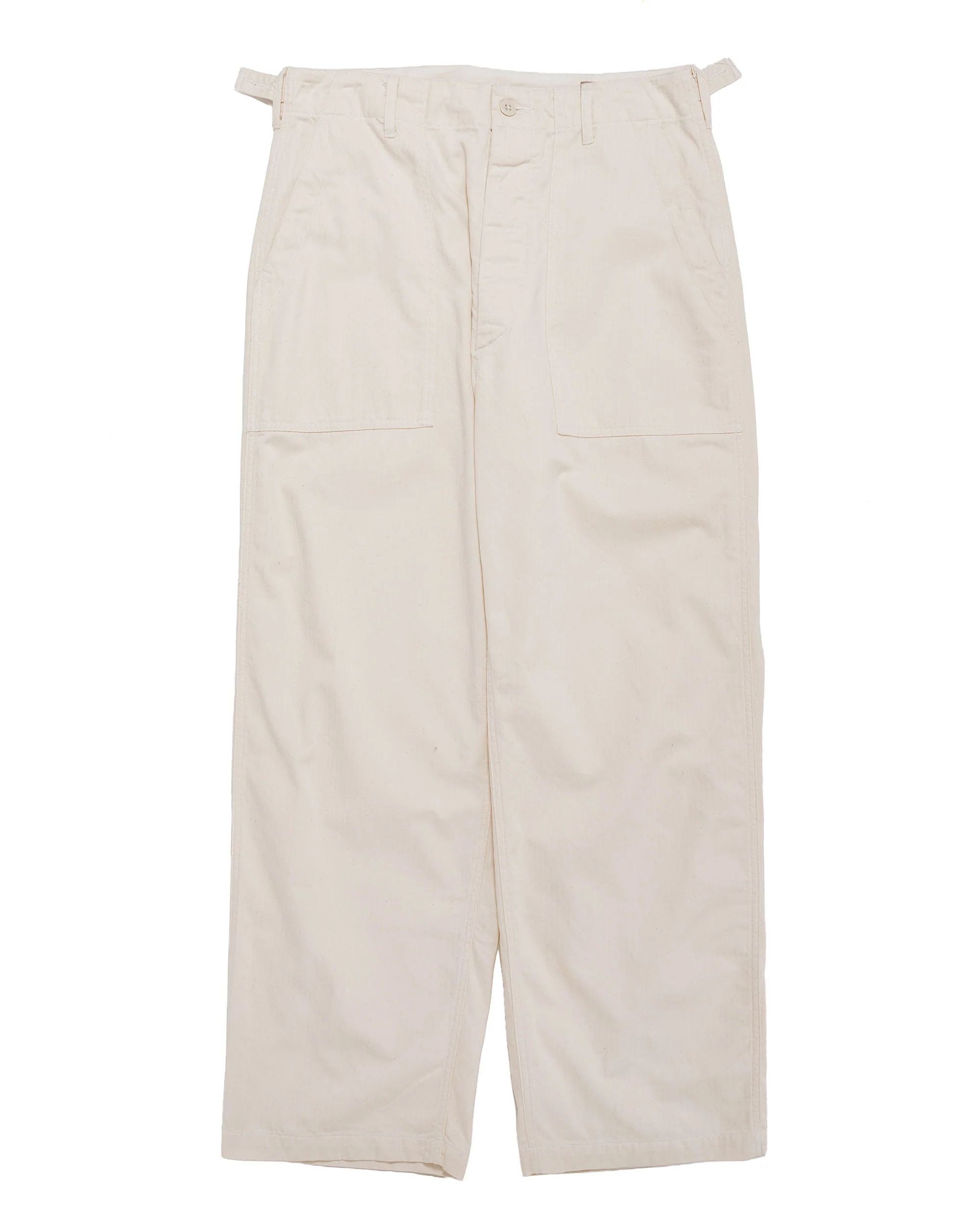 Engineered Garments Workaday Fatigue Pant Natural 7oz Cotton HB Twill