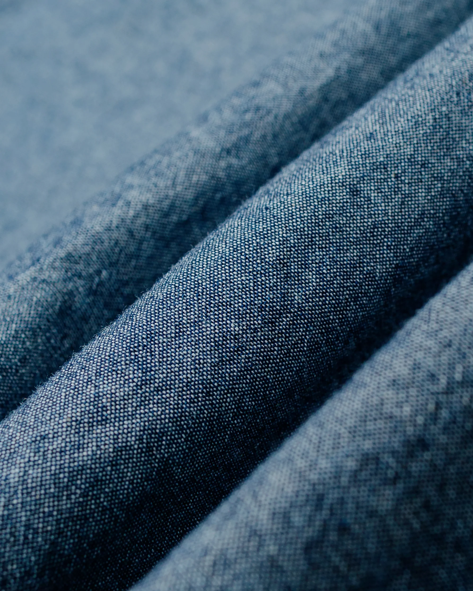 Engineered Garments Workaday Salvage Smock Indigo 4.5oz Cotton Chambray - Image 6