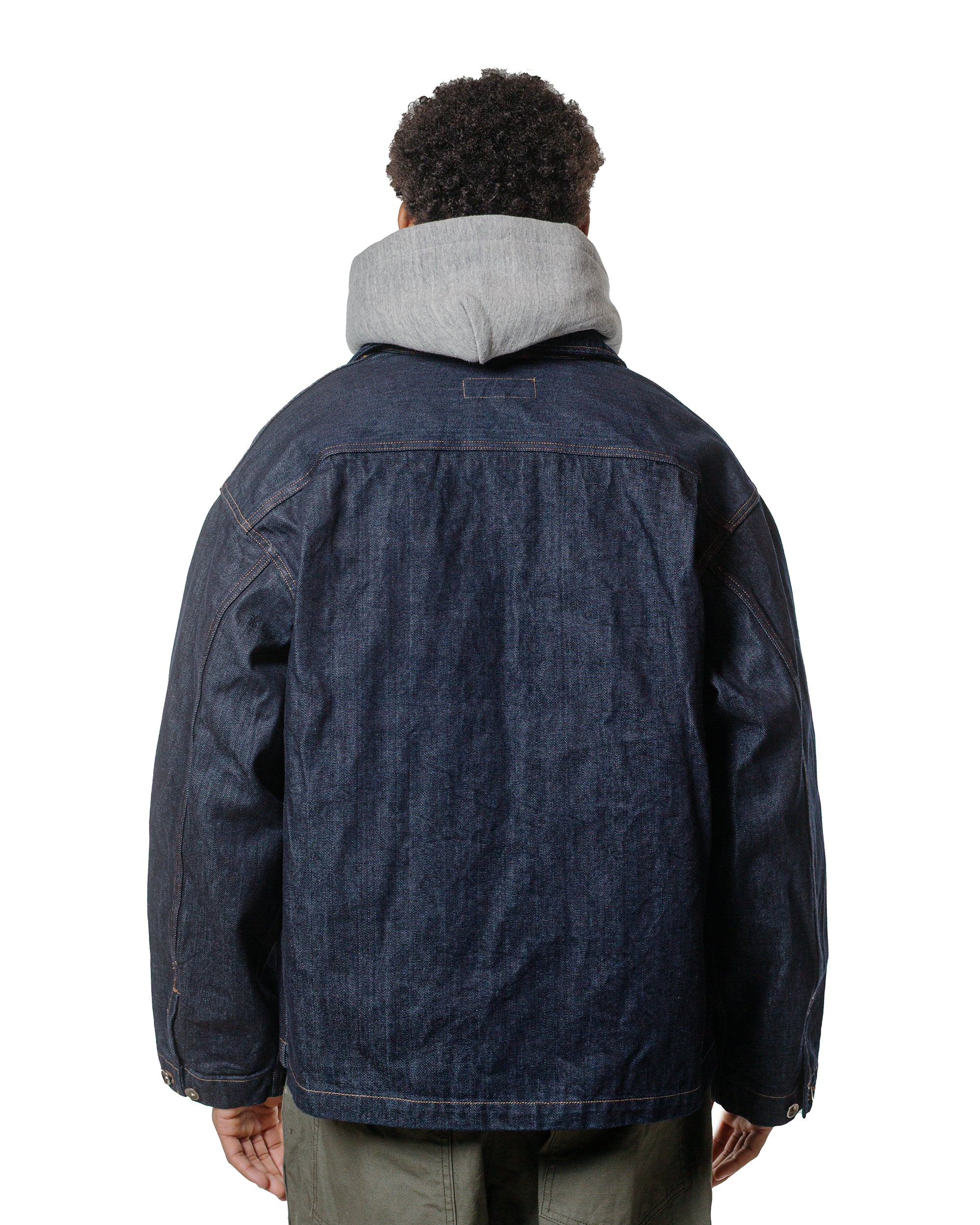 Engineered Garments Workaday Sea Bees Jacket Indigo 12oz Cone Denim - Image 3