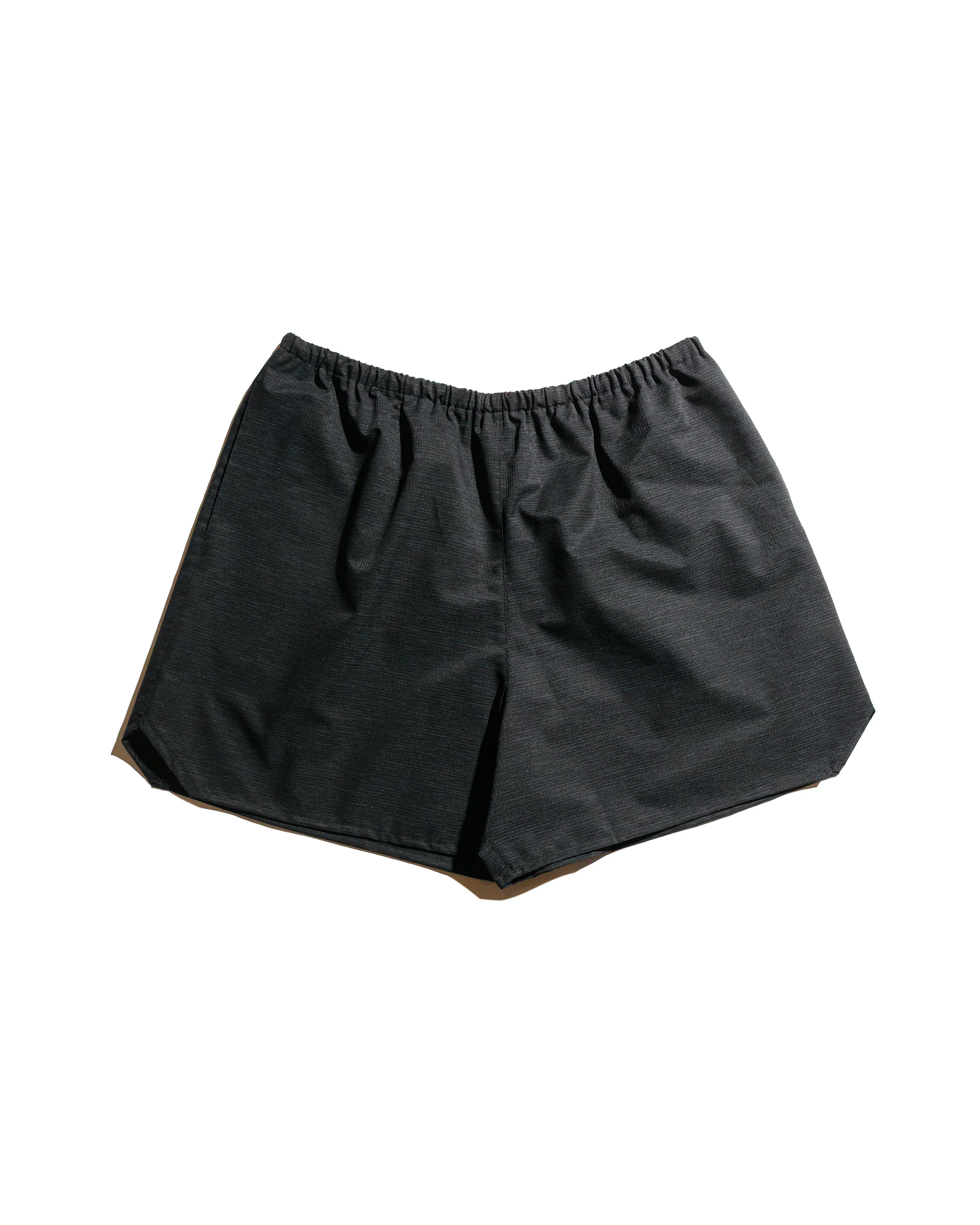 Found Feather MIL Spec Shorts Dot AIR Slub Linen Black