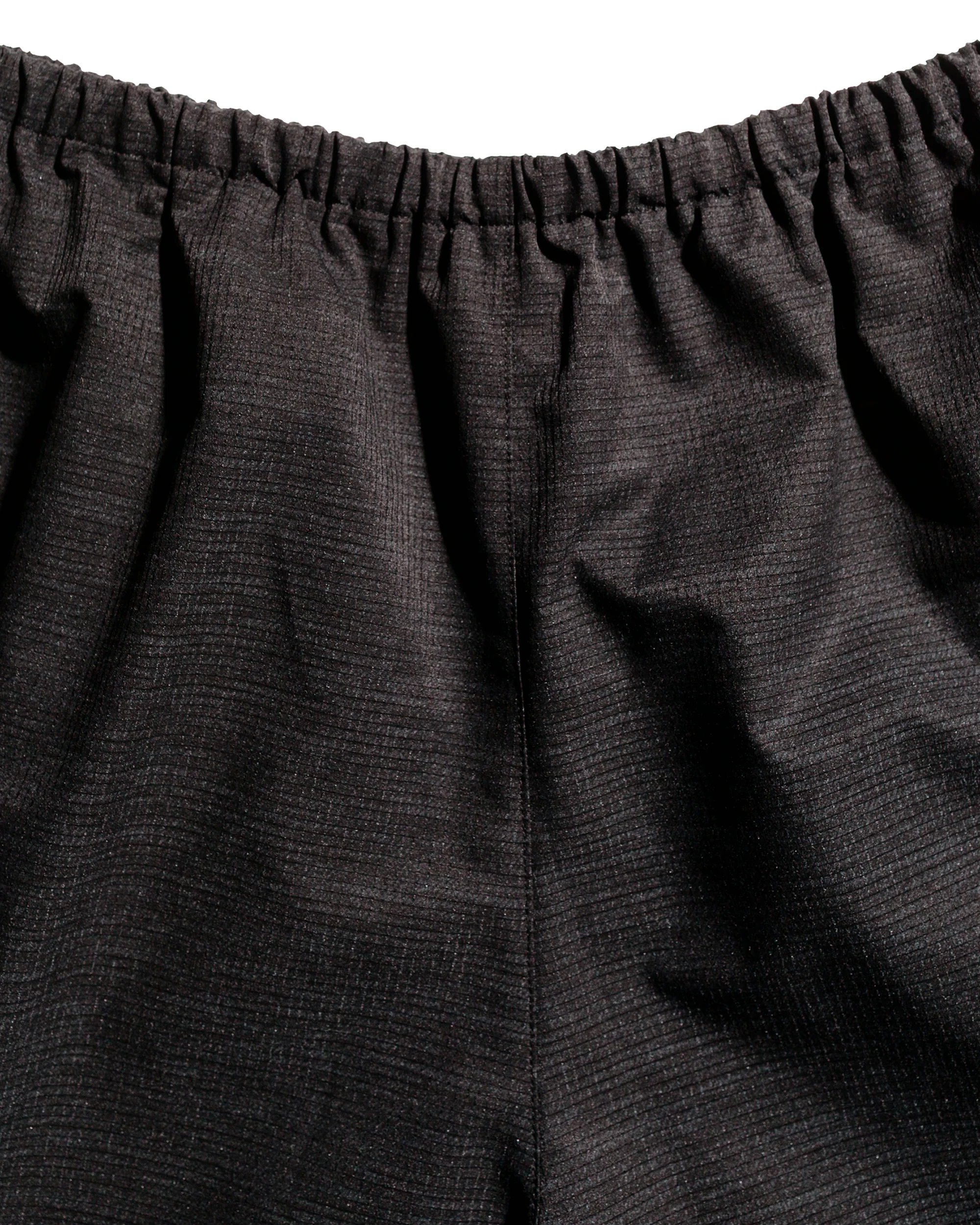 Found Feather MIL Spec Shorts Dot AIR Slub Linen Black - Image 5