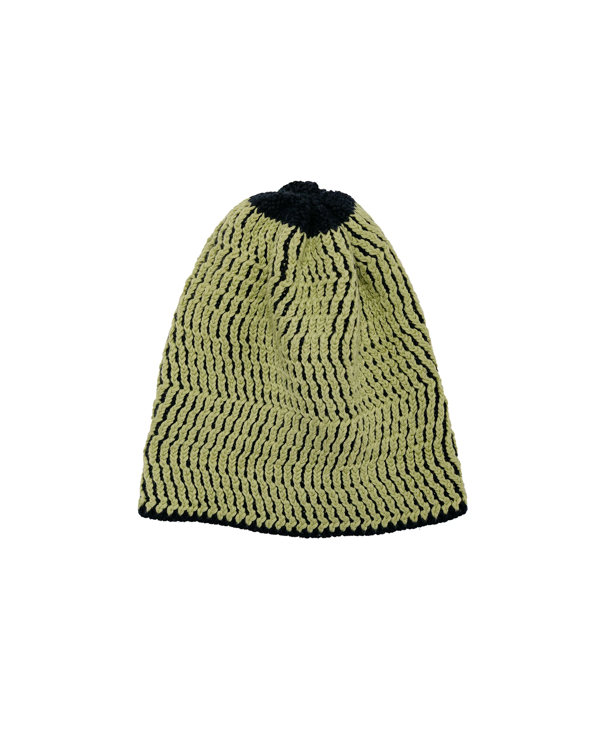 Found Feather Wave Skully Pistachio Black
