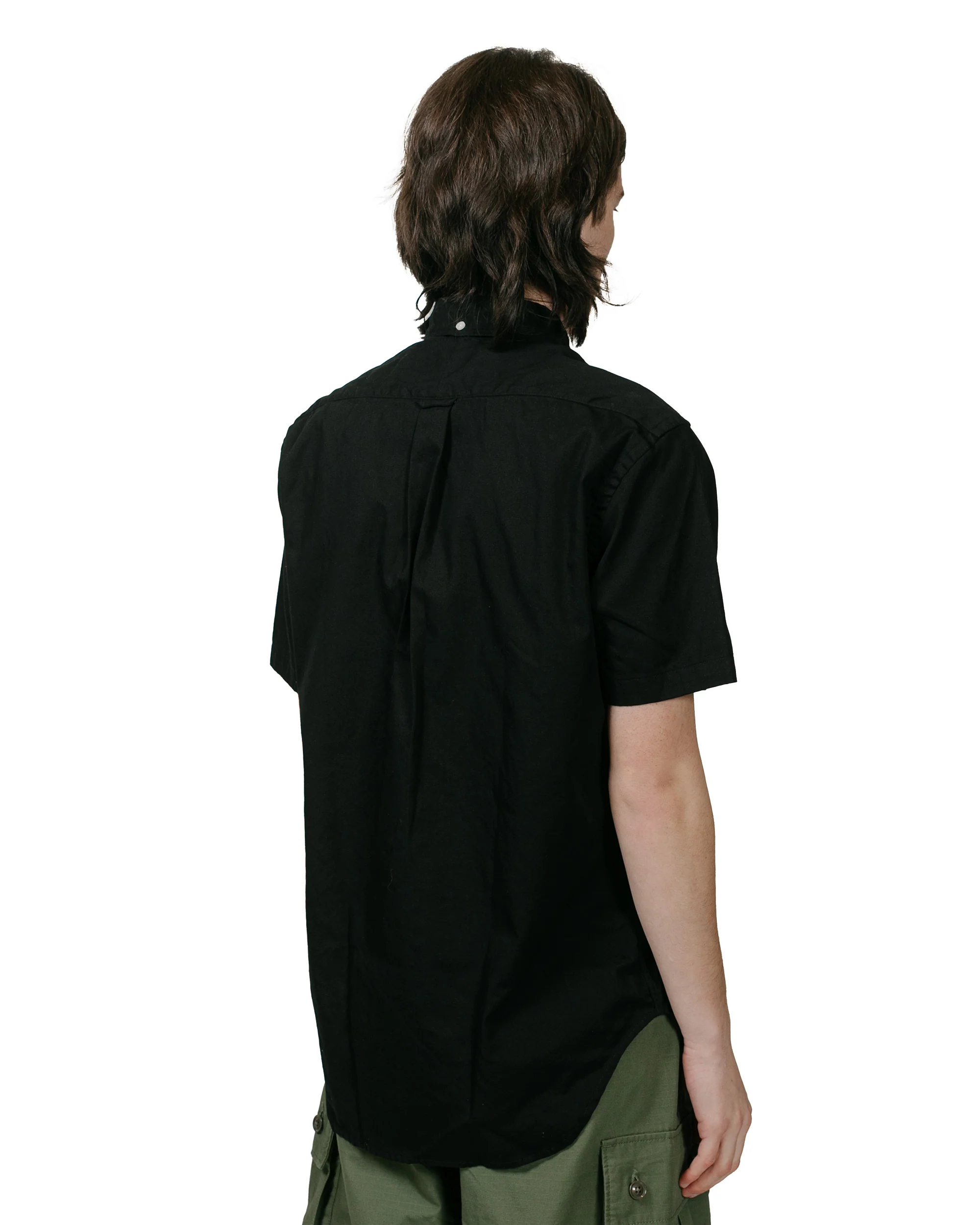 Gitman Vintage Bros. Black Overdye Oxford Short Sleeve - Image 3