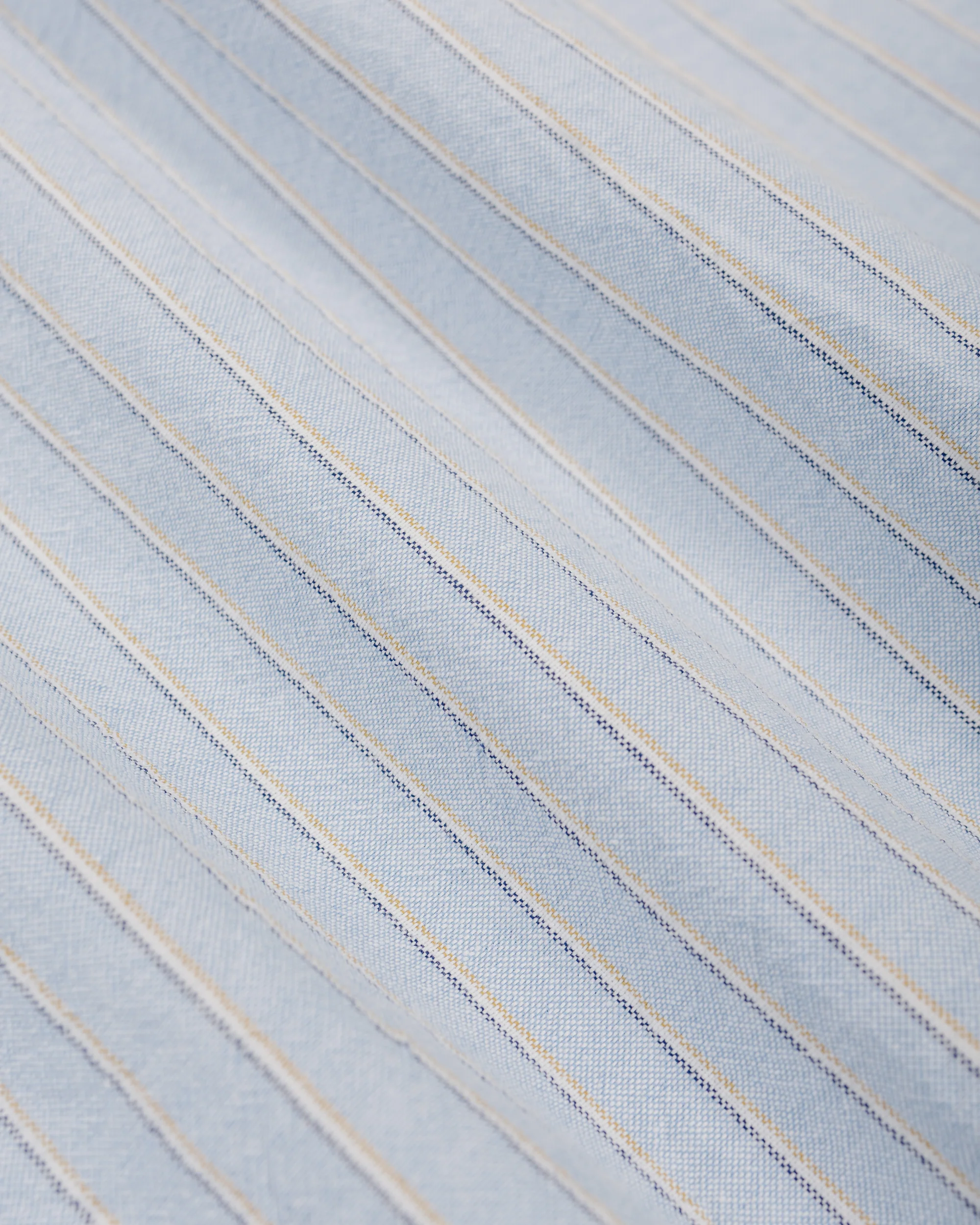 Gitman Vintage Bros. Blue Japanese Striped Oxford - Image 5