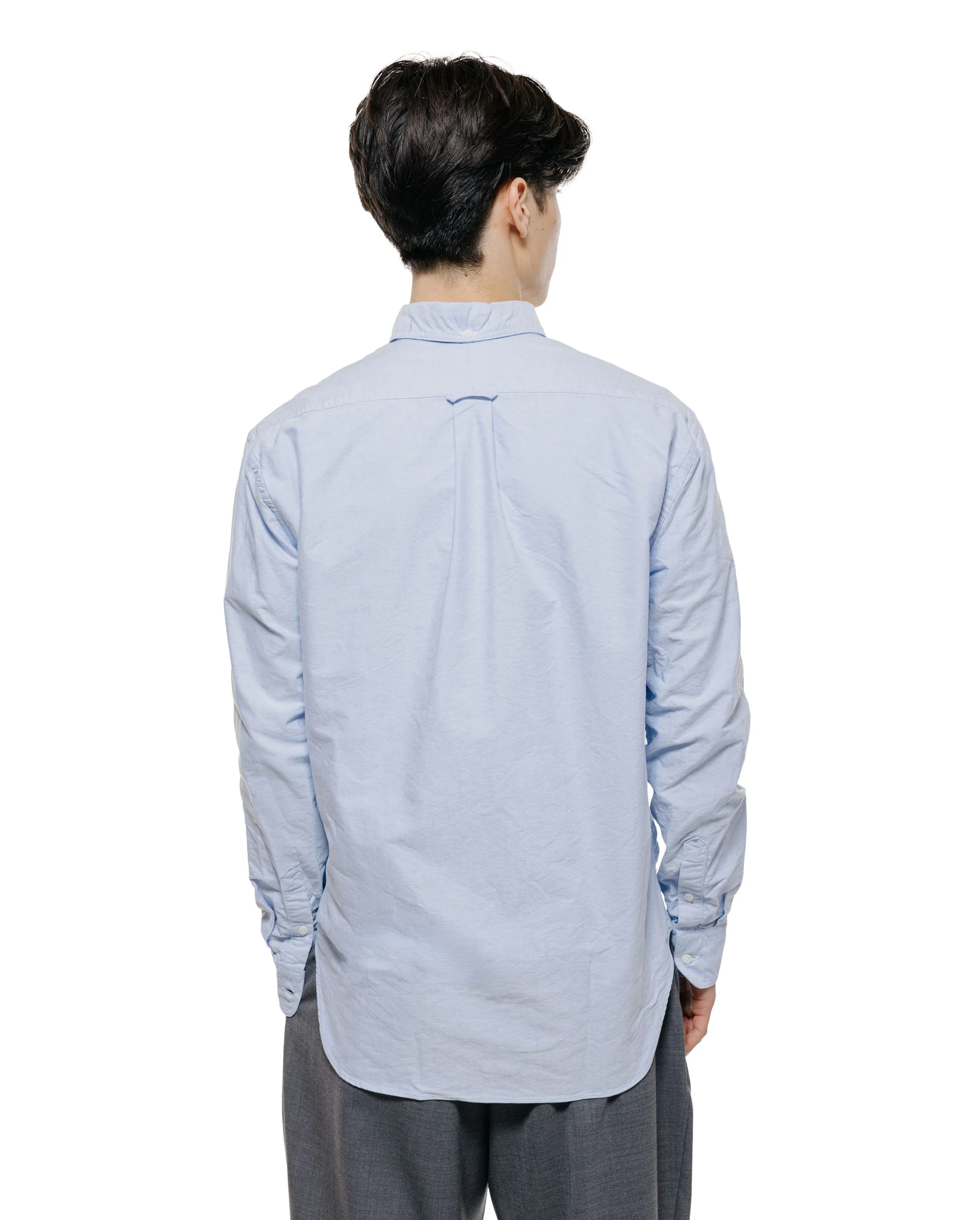 Gitman Vintage Bros. Blue Oxford Long Sleeve - Image 3