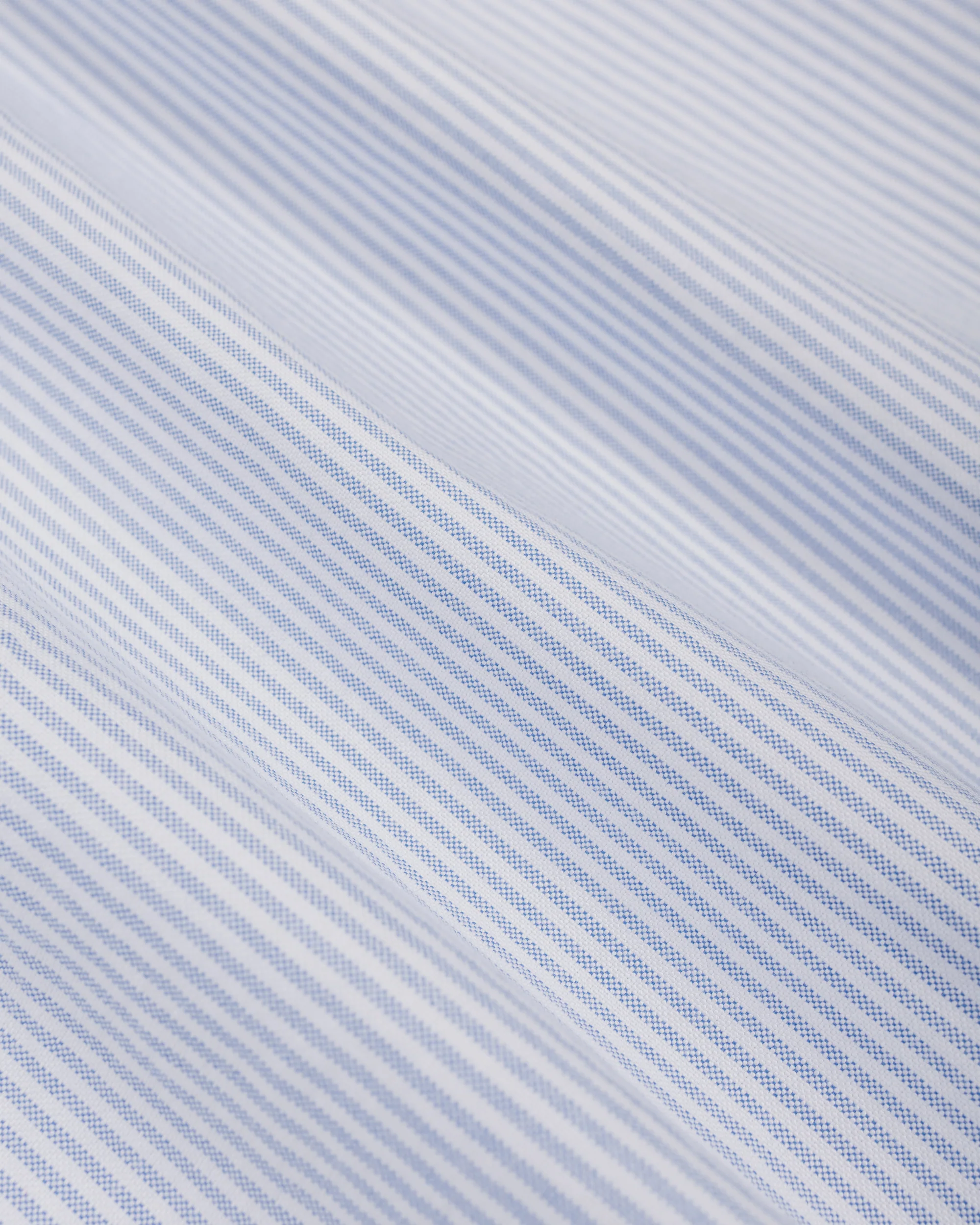Gitman Vintage Bros. Blue Stripe Oxford Long Sleeve - Image 5